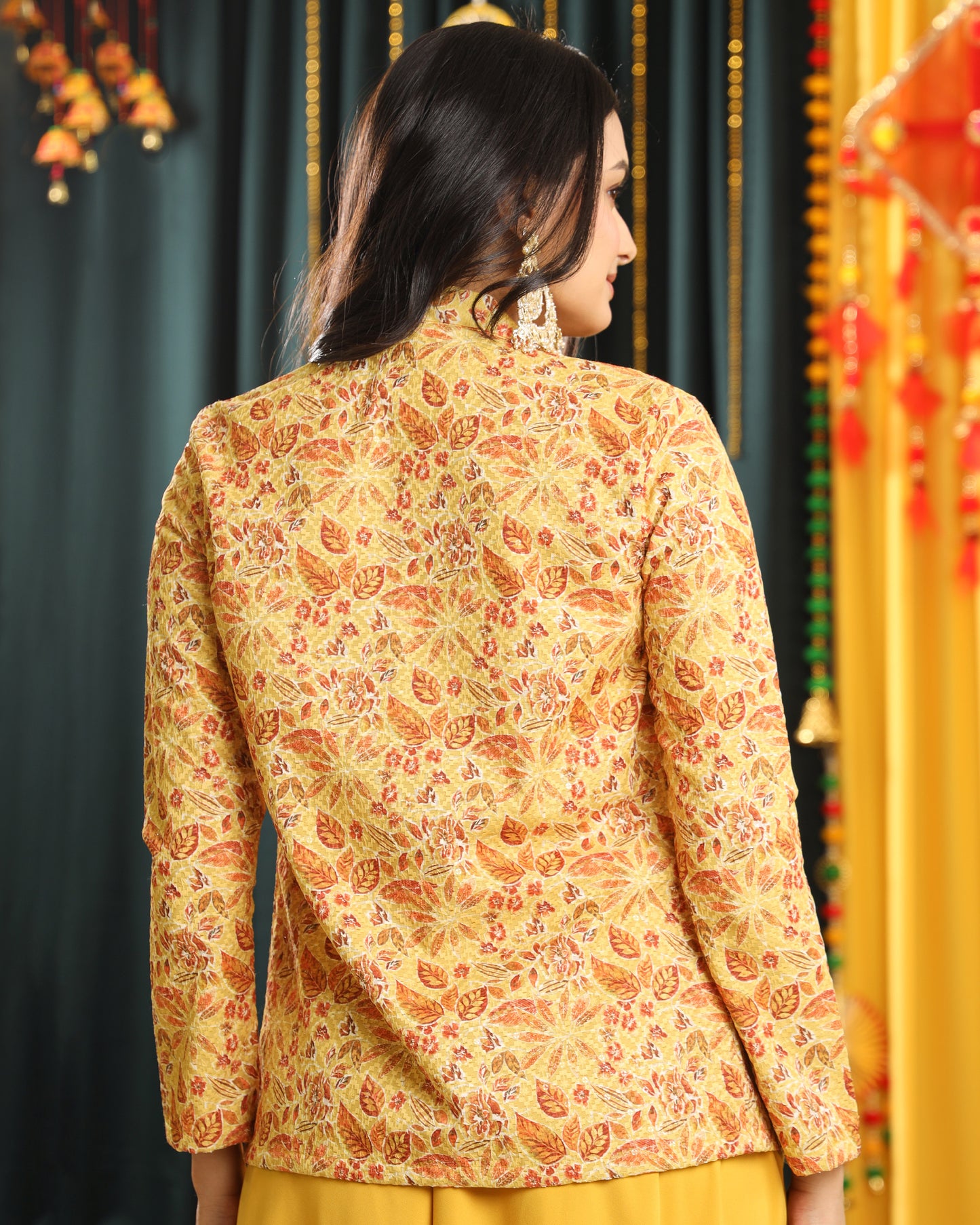 Shop Now: Women's Embroidered Jacket for Haldi