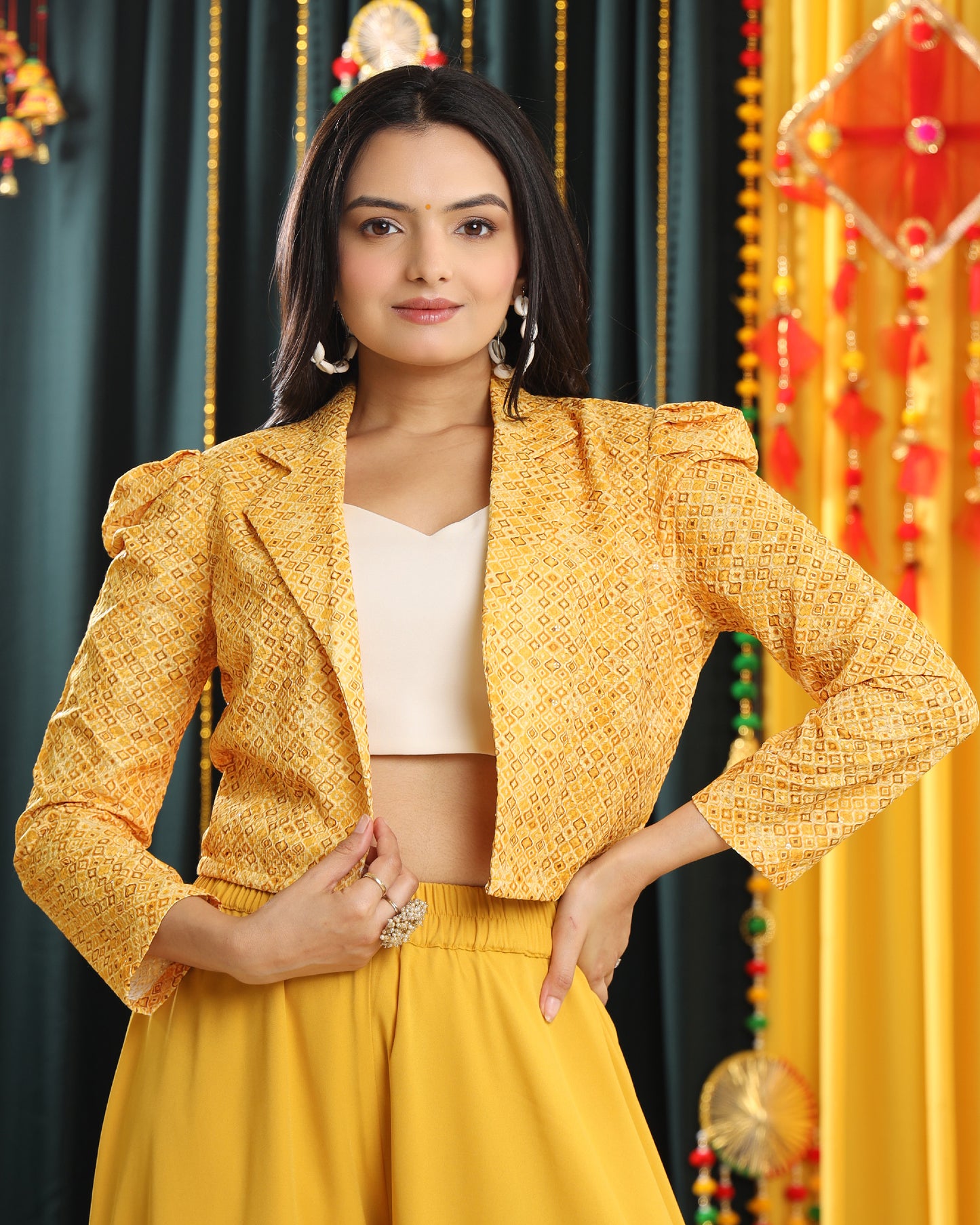 Celebrate in Style: Embroidered Jacket For Women