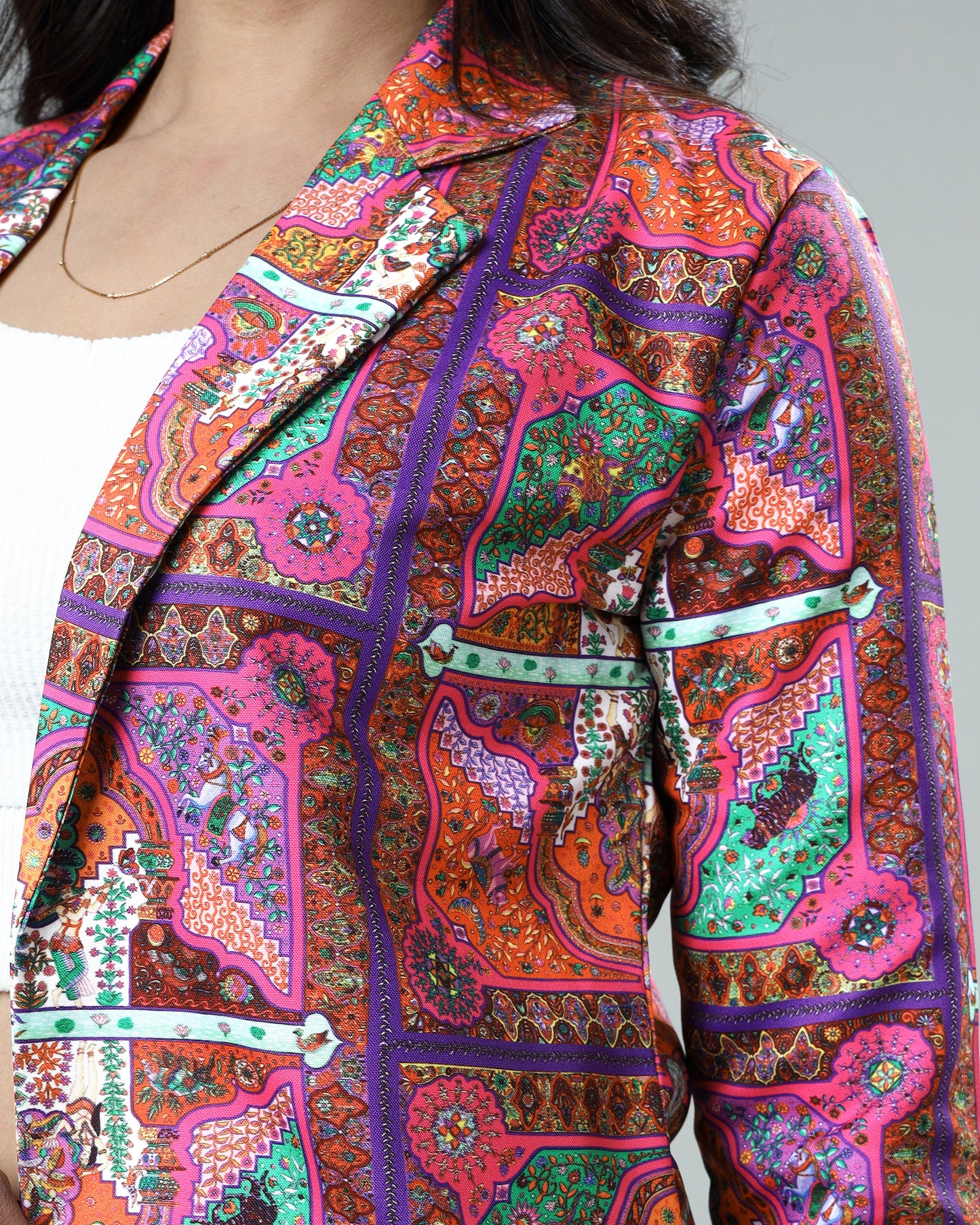 Heritage With Twist: Women's Traditional Jacket