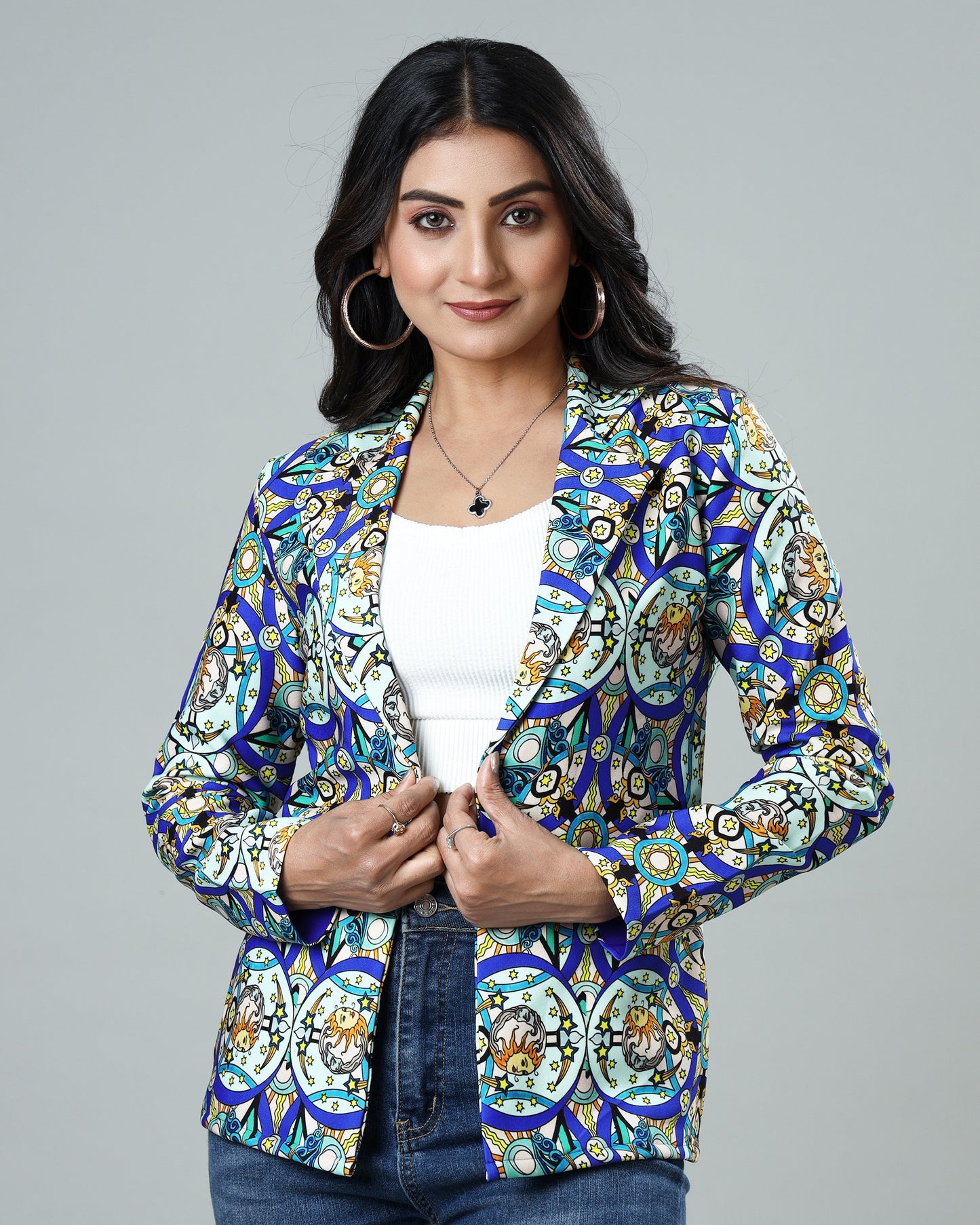 The Artful Remix: A Funky Fusion Expressive Jacket
