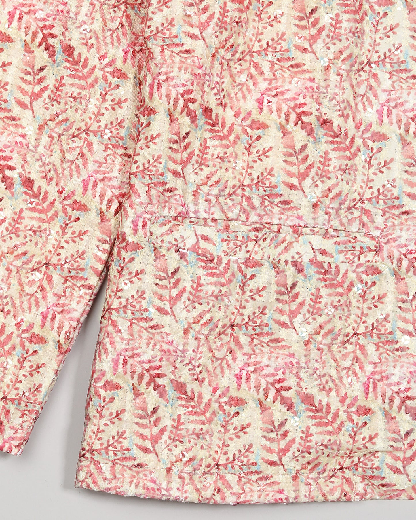 Sequins Thread Work Embroidery Floral Women's Jacket