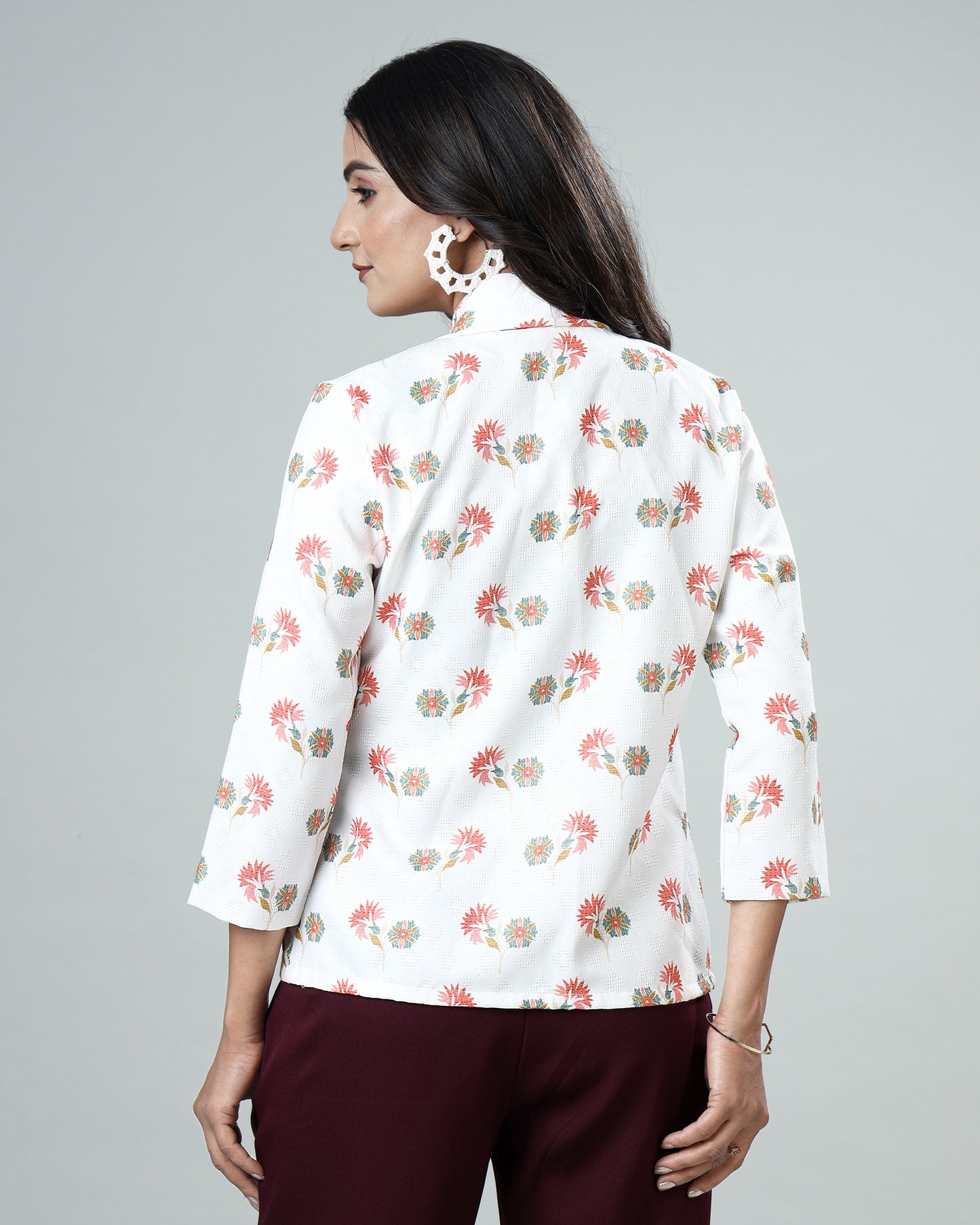 The Perfect Spring Layer: Women's Floral Jacket