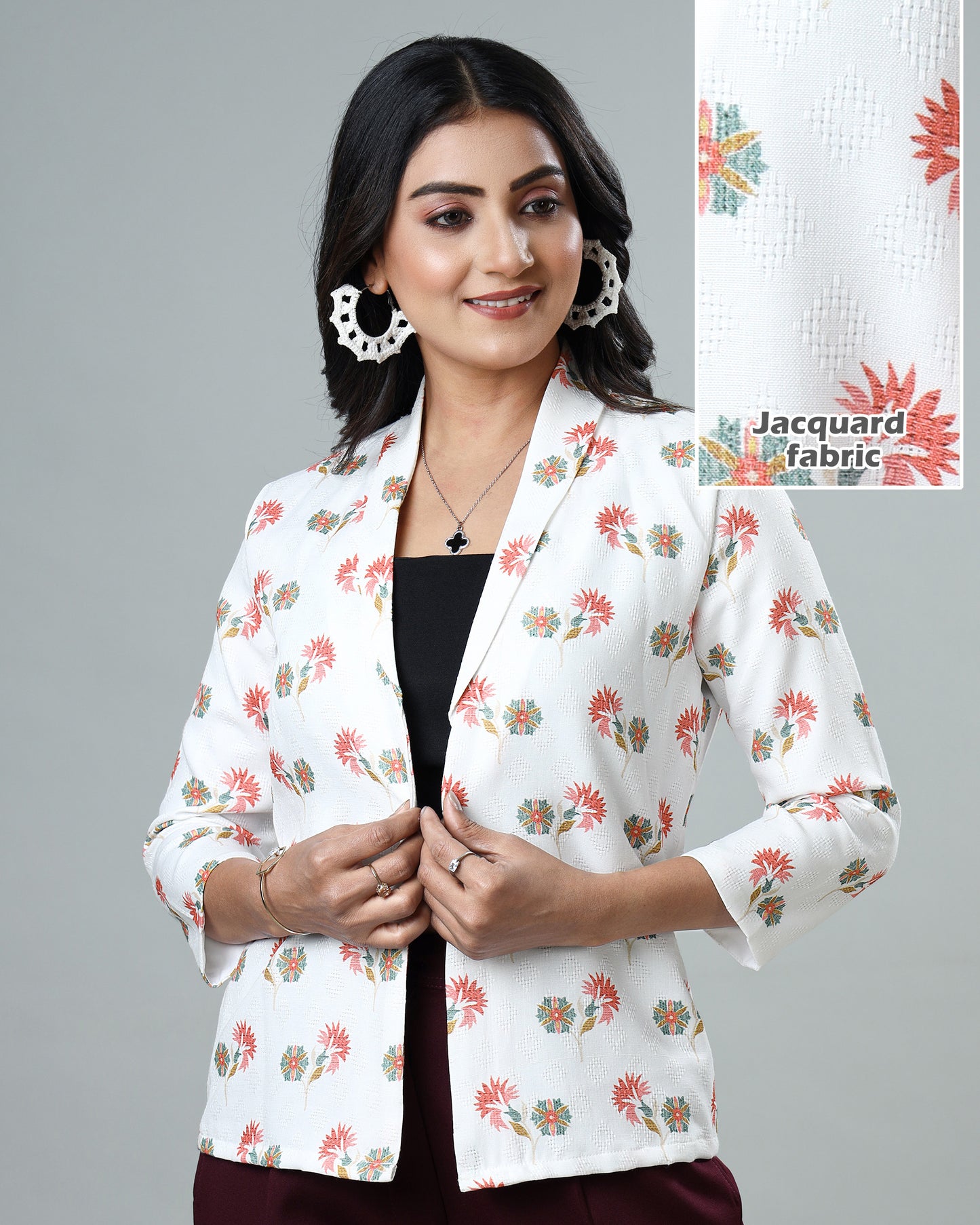 The Perfect Spring Layer: Women's Floral Jacket