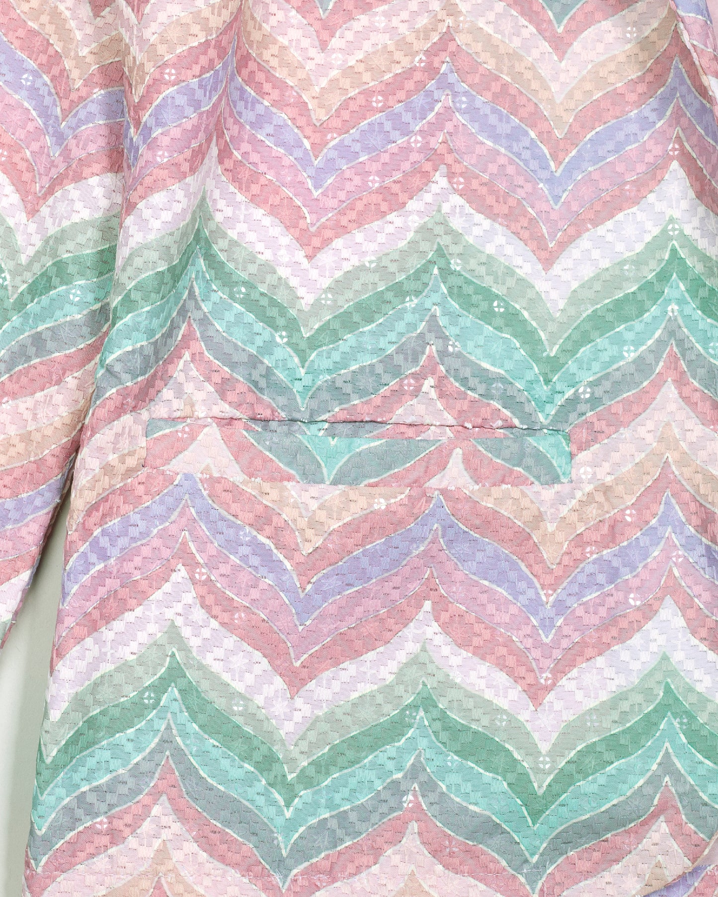 Monsoon's Zigzag Beauty: Women's Embroidered Jacket