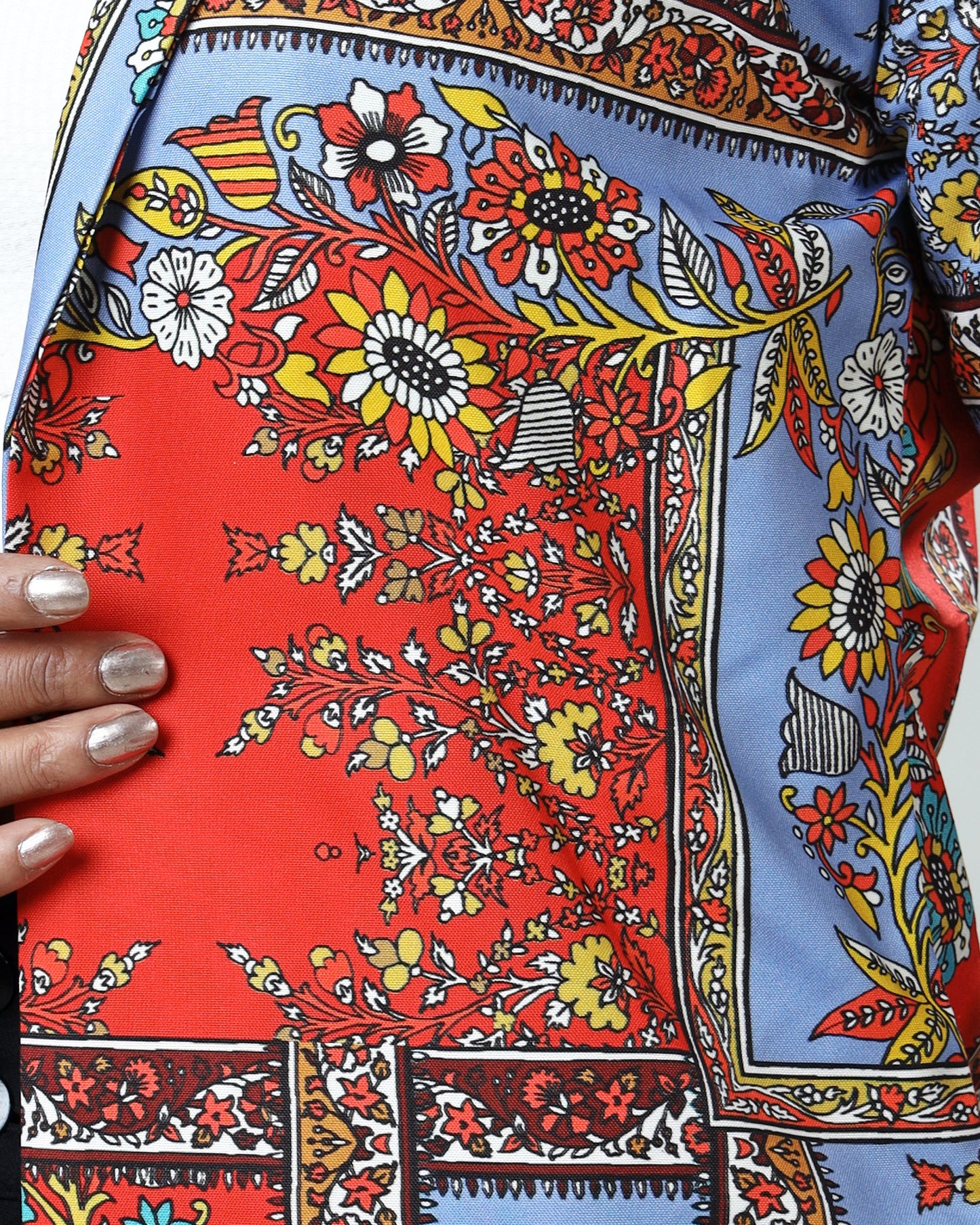 The Classic Bloom: Women's Floral Jacket