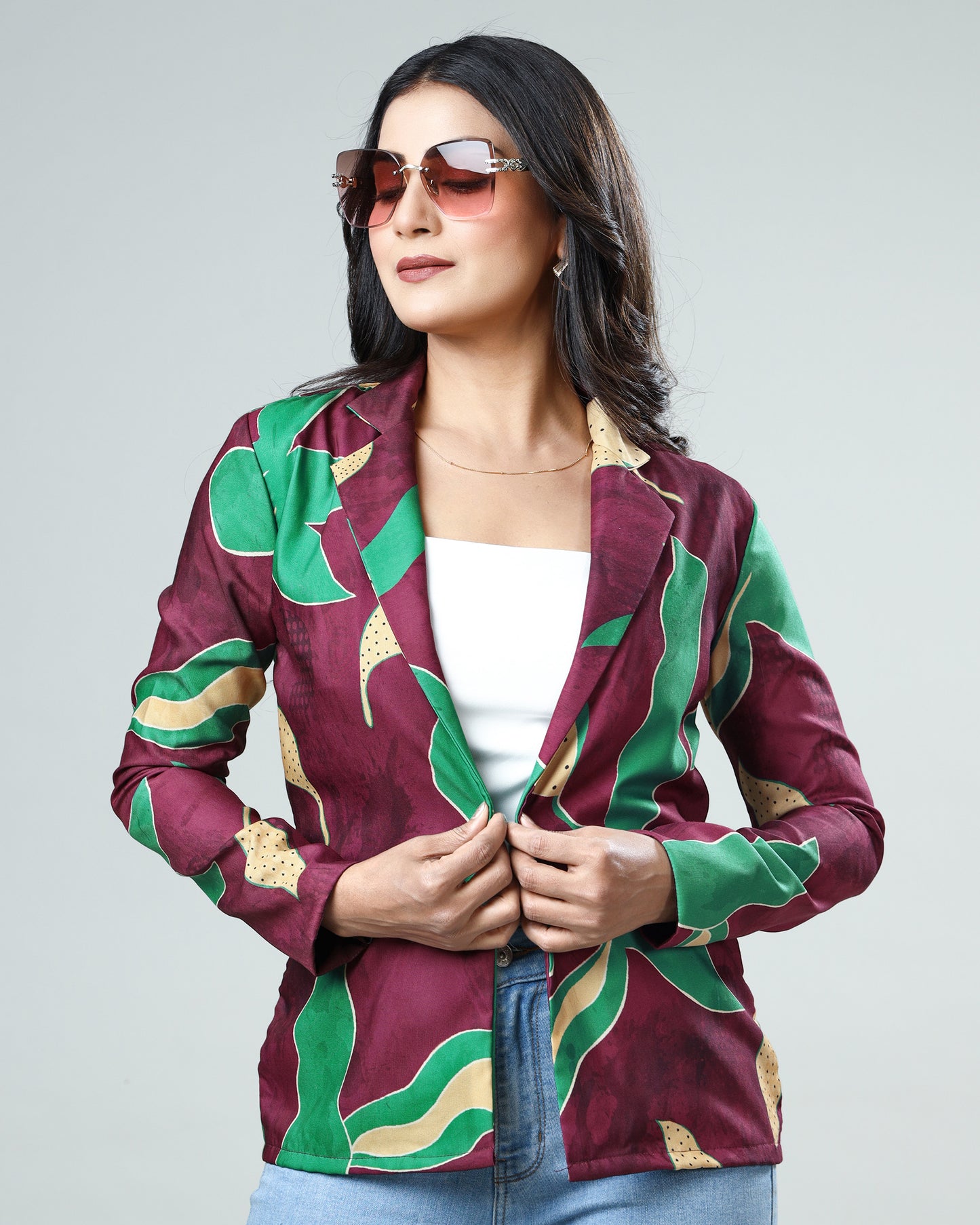 The Women's Iconic Purple Jacket