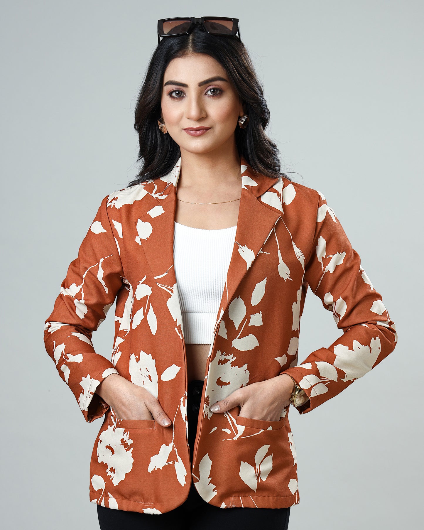 Wear the Label: Women's Floral Jacket