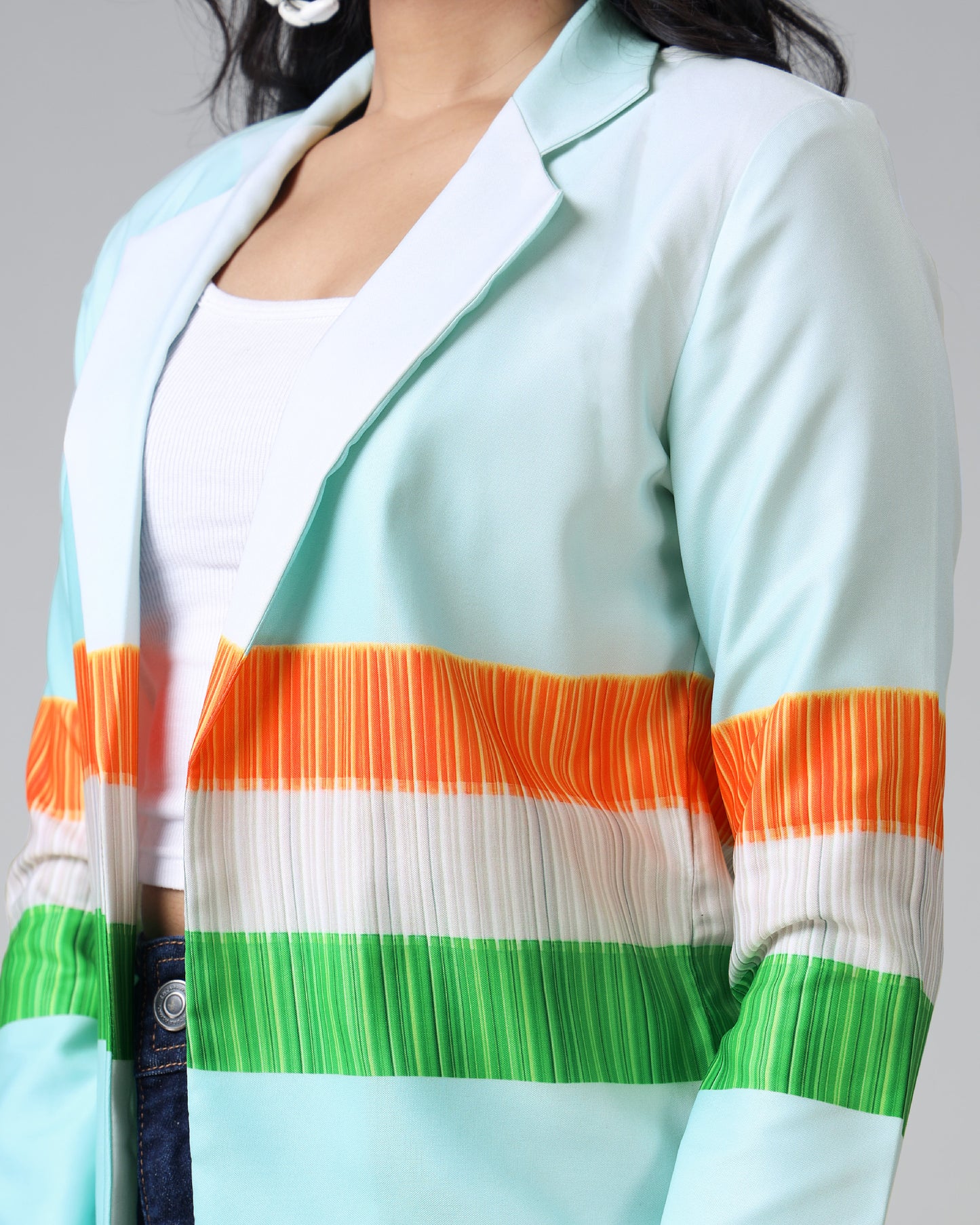 Salute Your Nation: Women's Patriotic Jacket