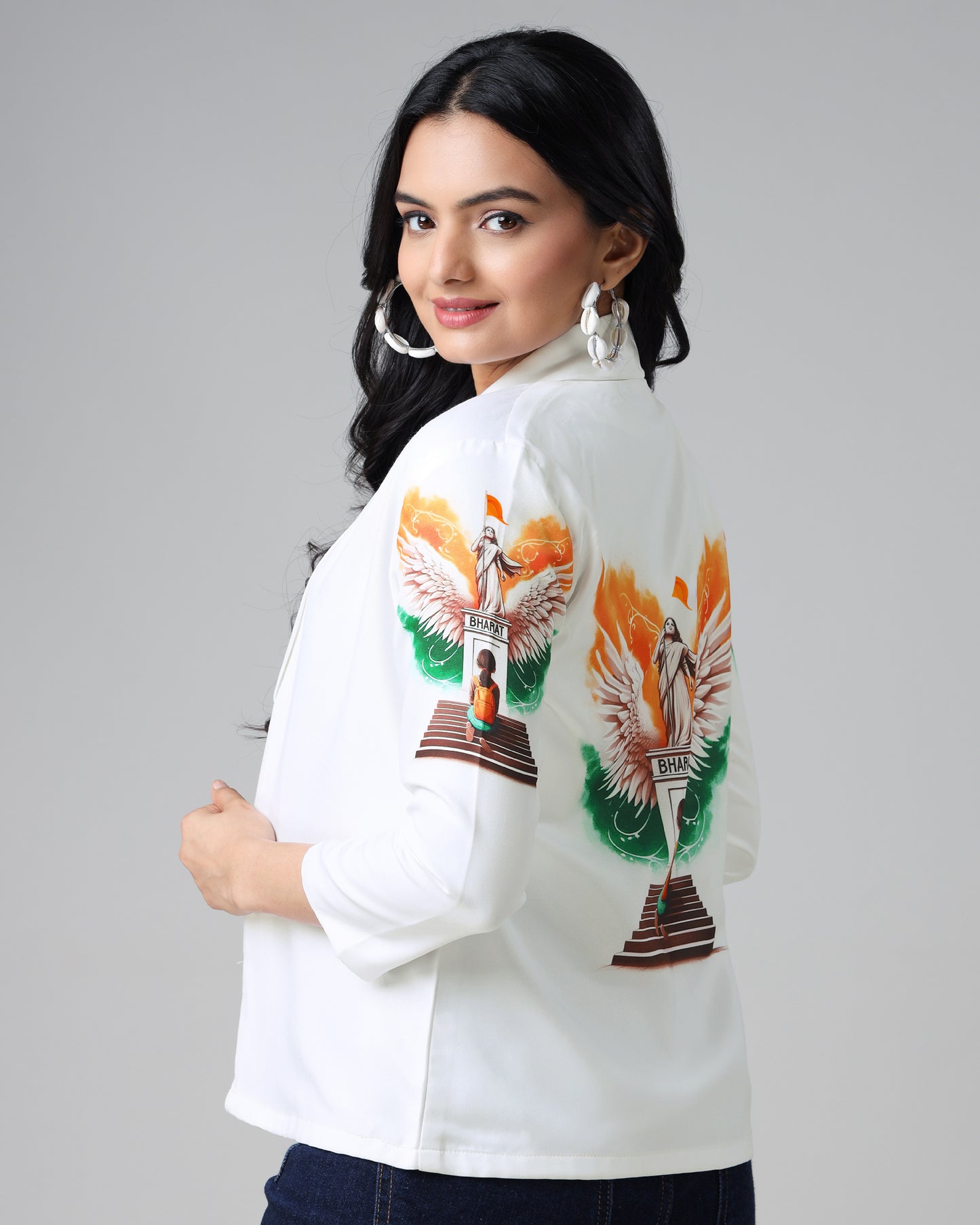 Empowering Patriotism: Freedom Edit Jacket
