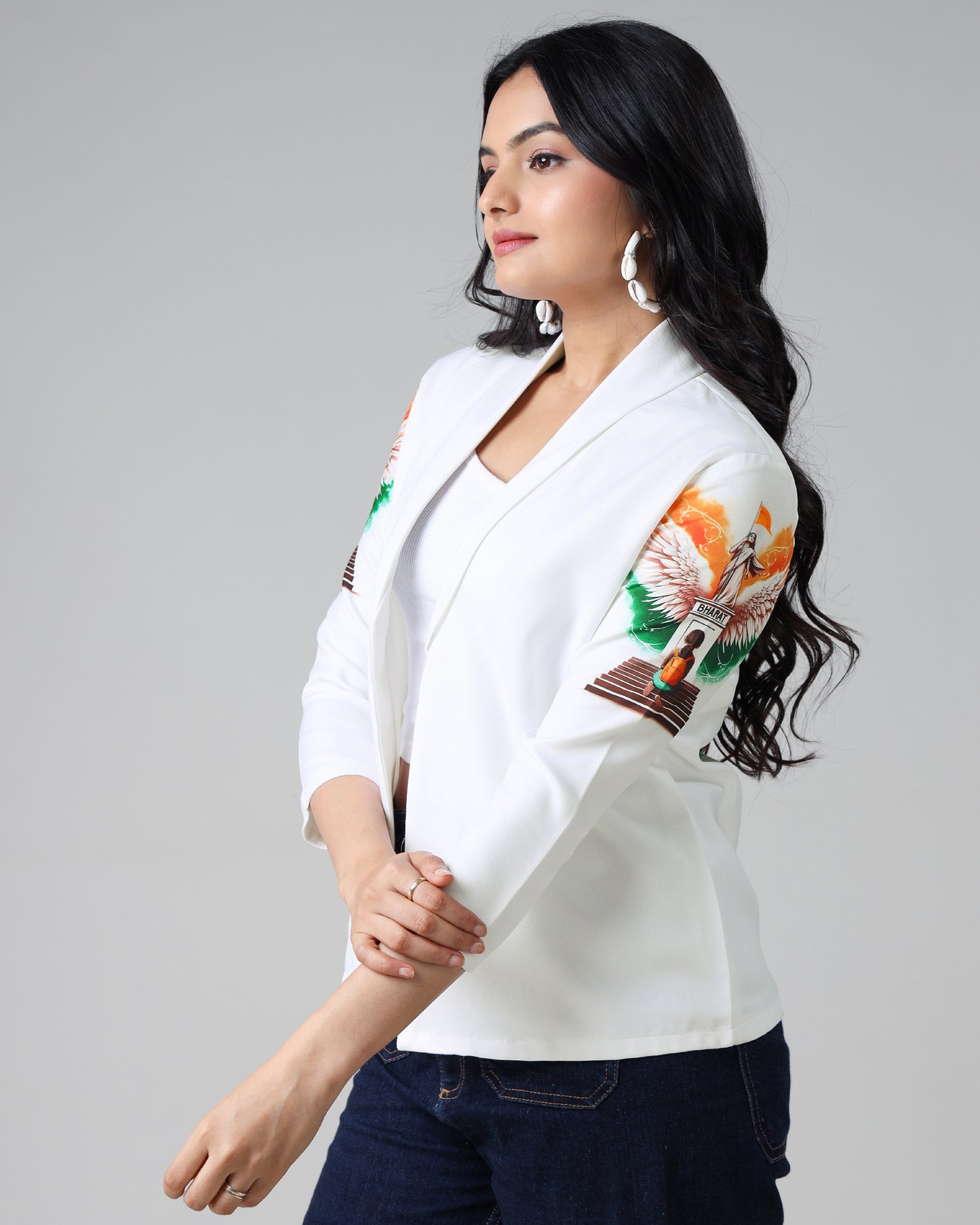 Empowering Patriotism: Freedom Edit Jacket