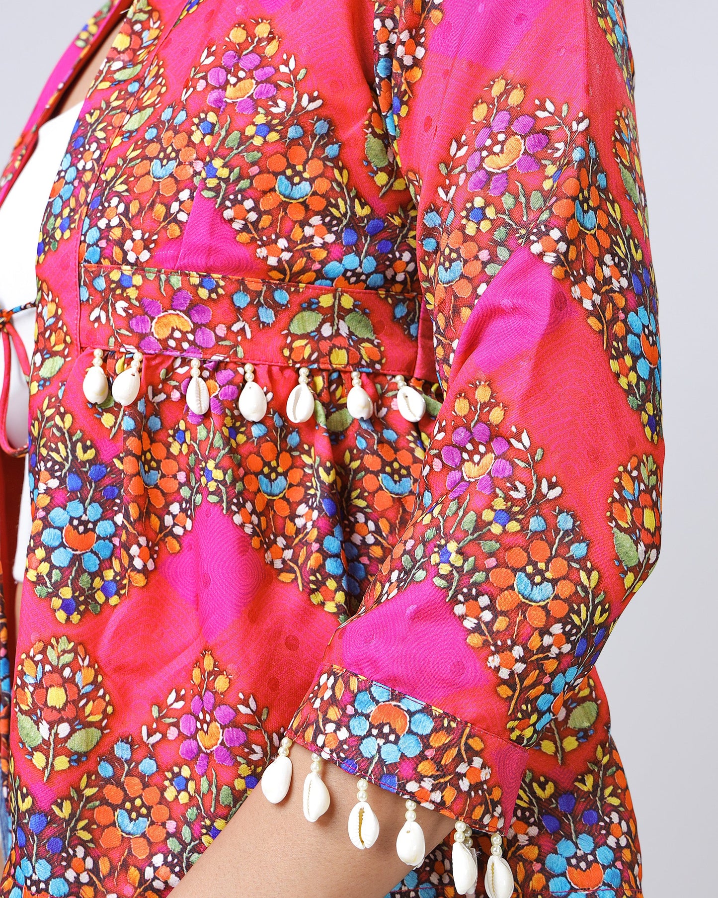 Festival Flair: Unique Lace Work Navratri Jacket