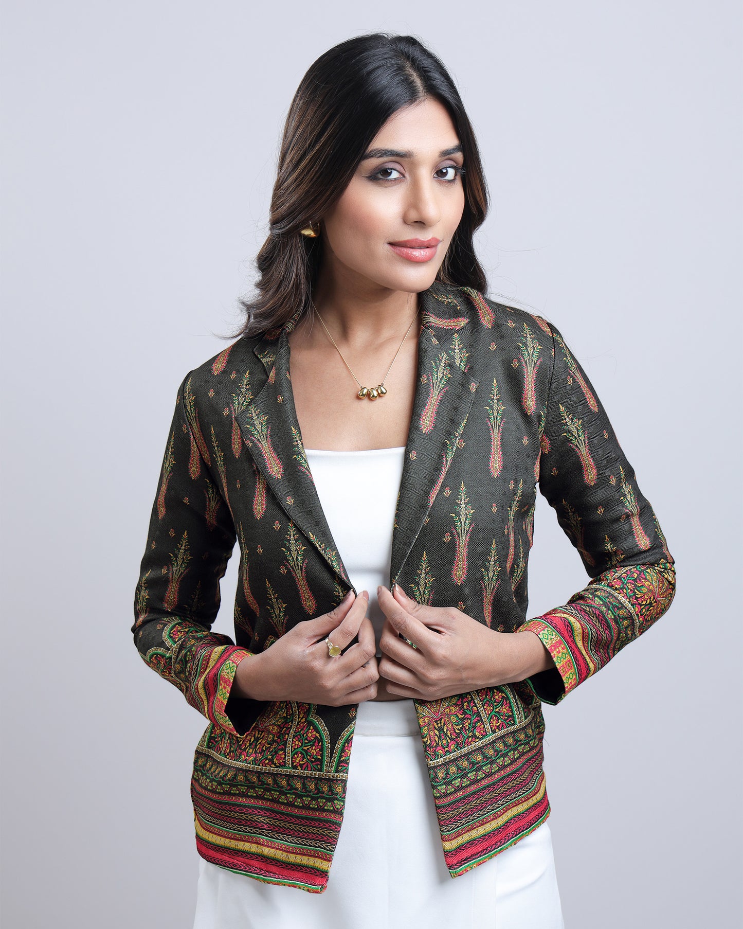 Feel The Edge: Prafacly Crafted Ethnic Womens Jacket