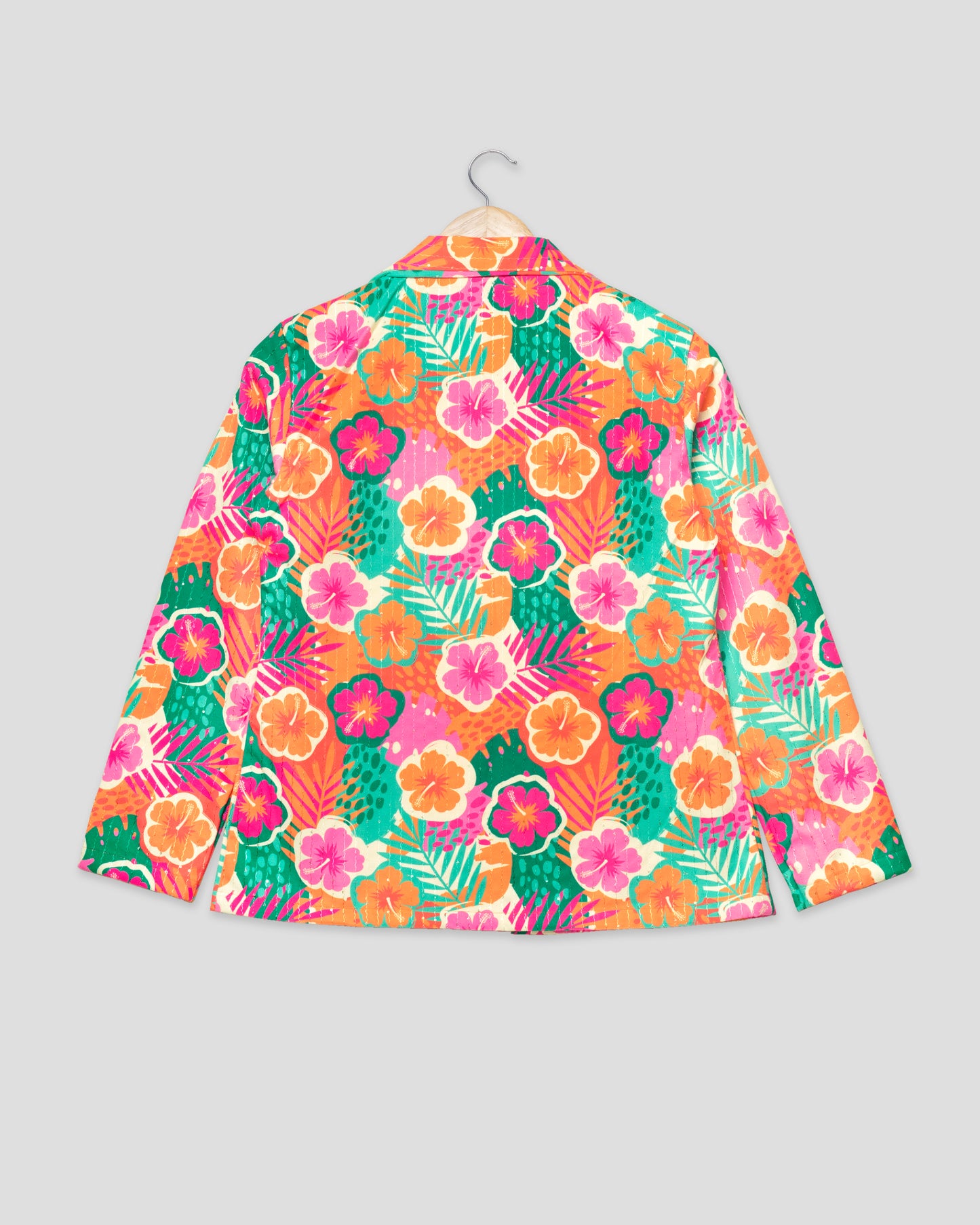 The Bloom - Sequins Velvet Floral Jacket for Women