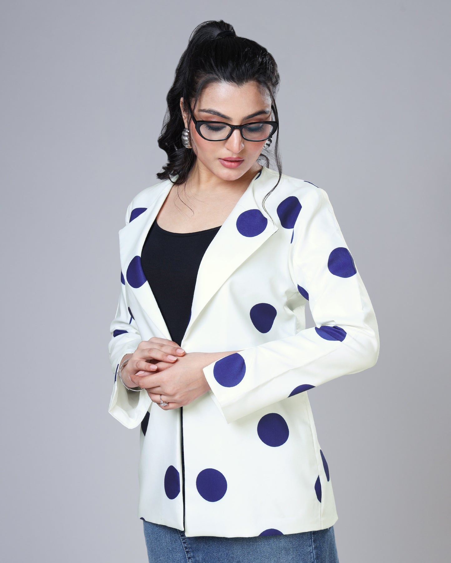 Top-Selling Style Polka Dot Women's Jacket
