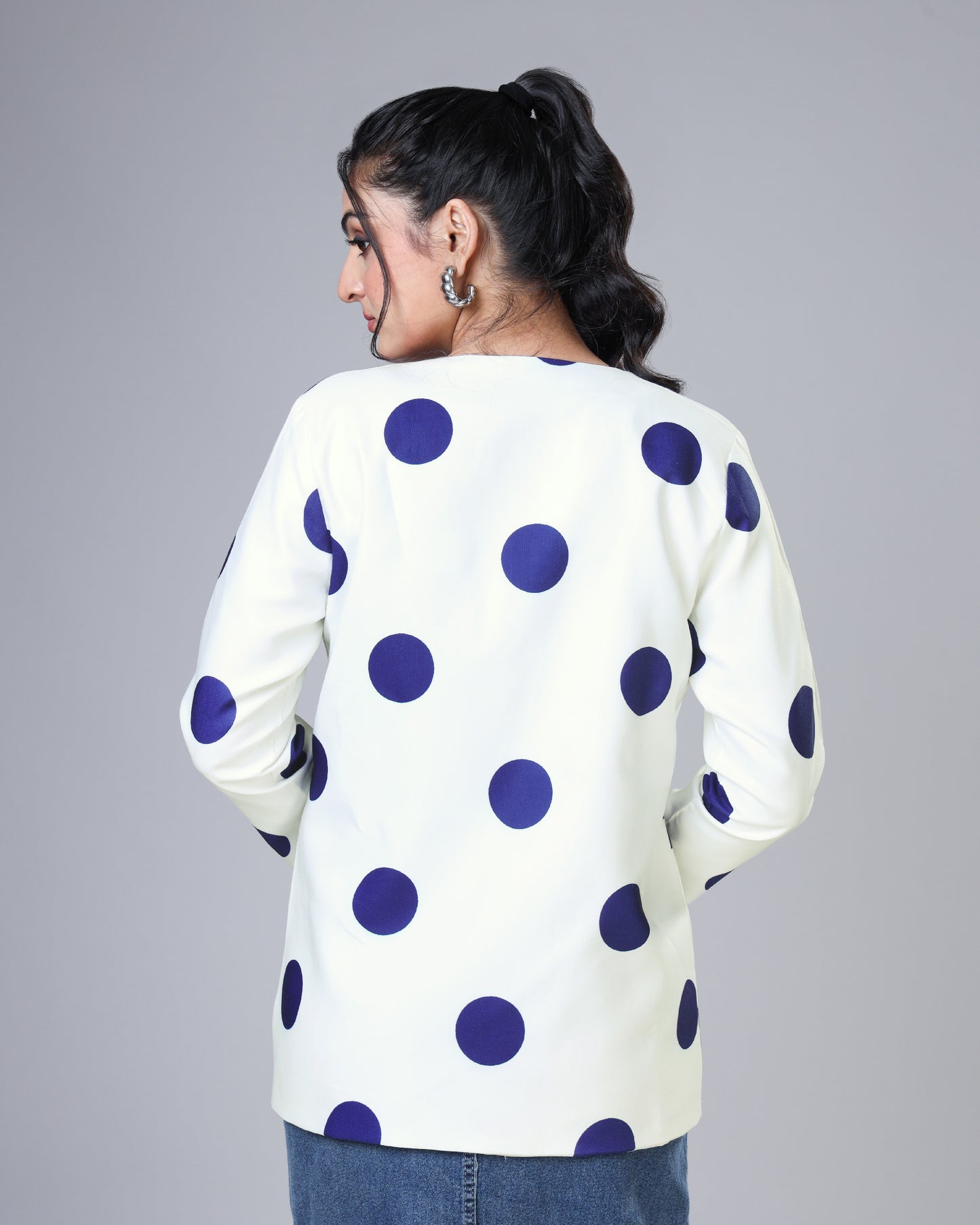 Top-Selling Style Polka Dot Women's Jacket