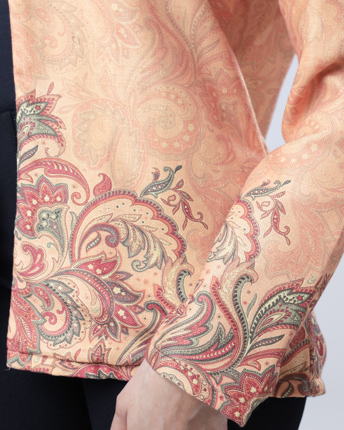 Classic Paisley Pashmina Jacket For Women