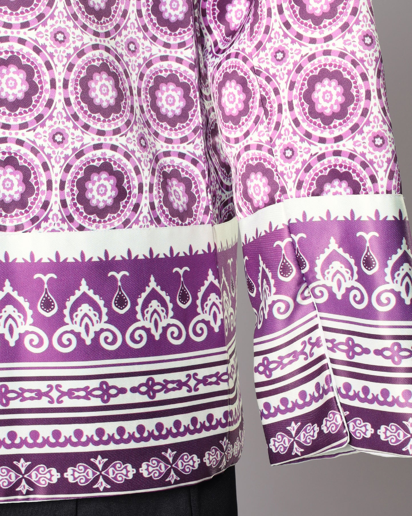 Charmeuse Satin Jacket - Designer Insta-Viral Look Partywear