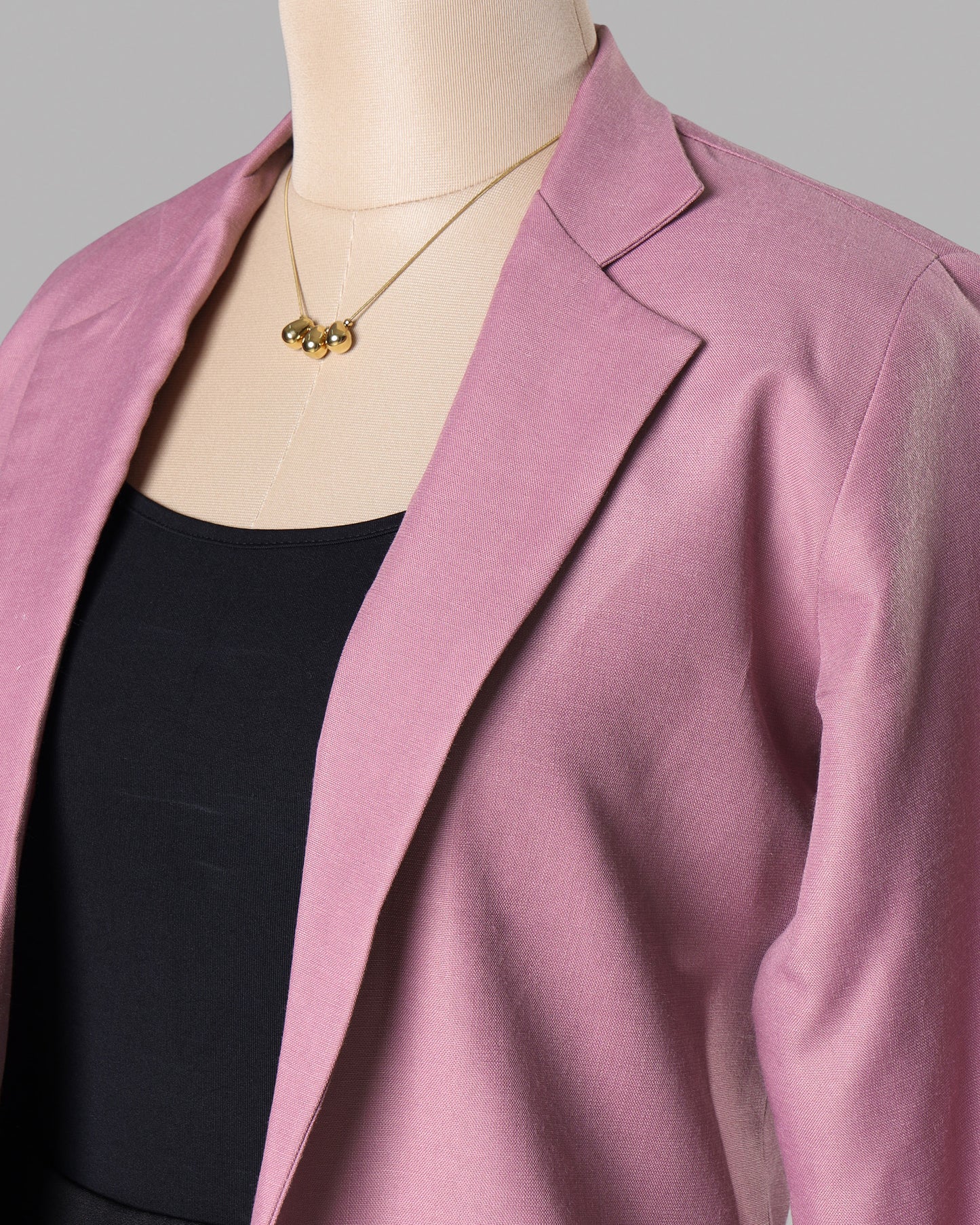 Fabcurate BlushBoss Long Women's Jacket - Soft Color, Strong Style