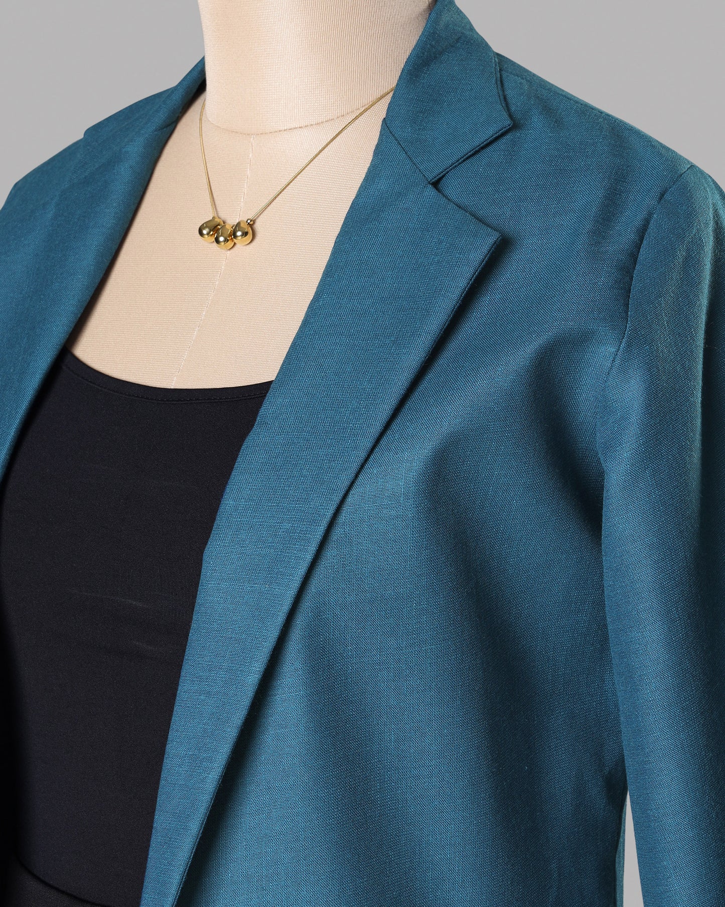 BossBabe Blue Long Jacket For Women - Style Mein Confidence