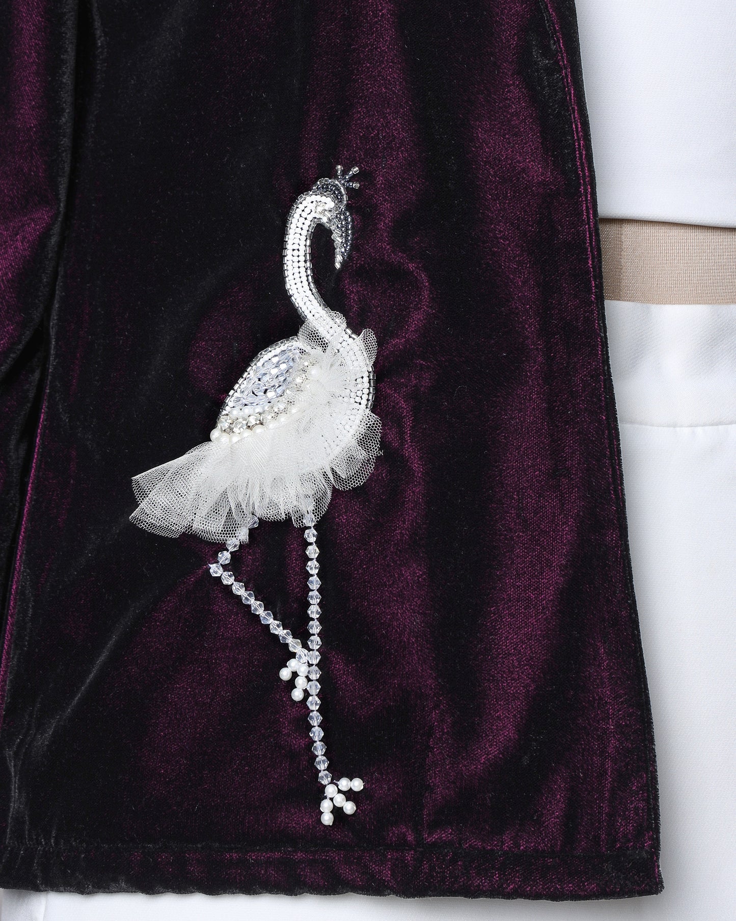 IconDrop Velvet Womens Jacket - Exclusive Rich Look Edition