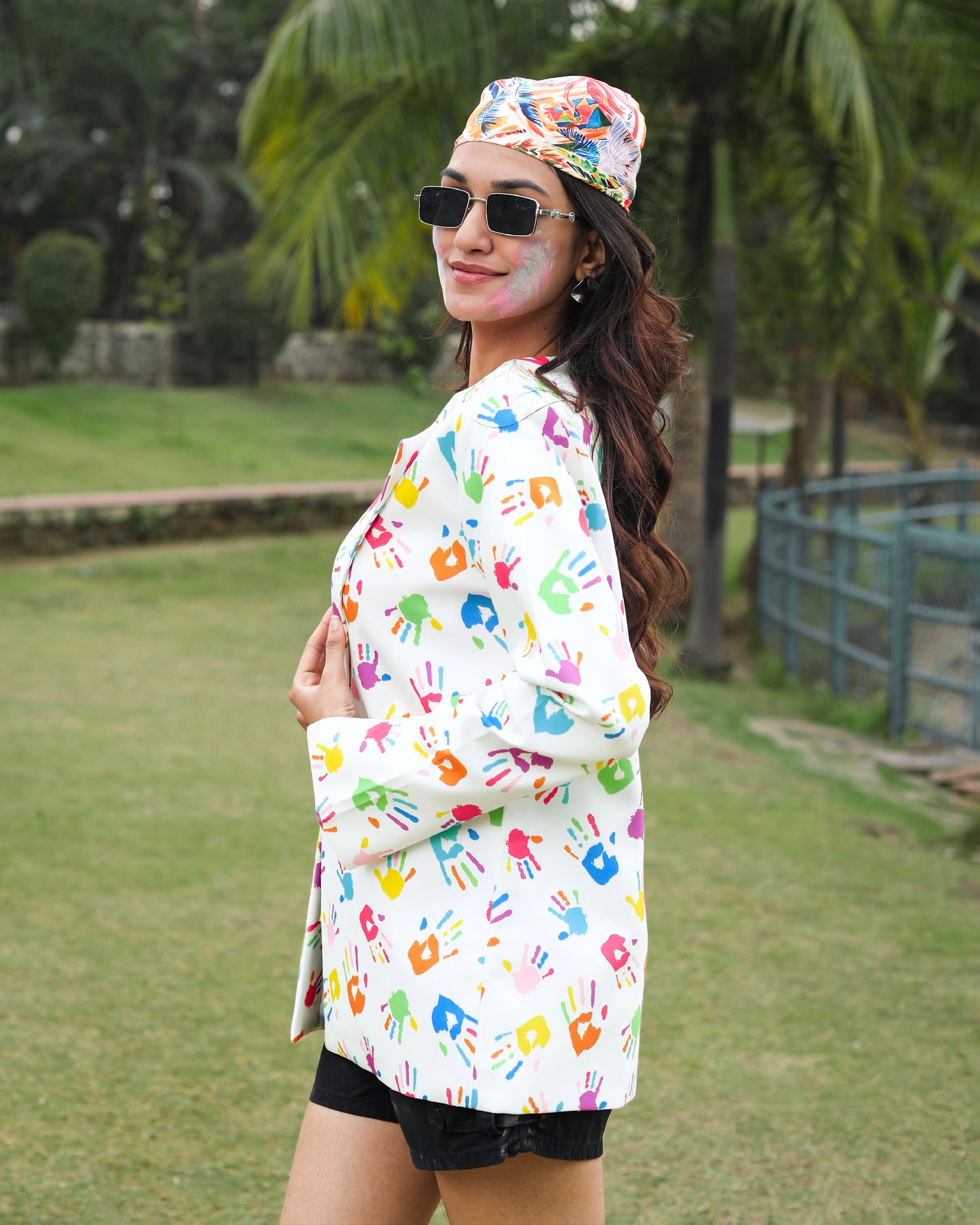 Holi Looks That Feel Better Together - Indo Fusion Jacket