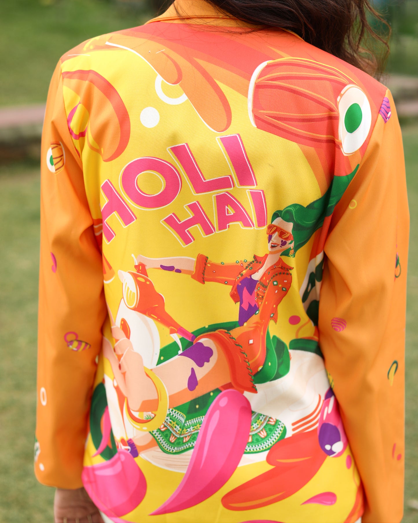 Fashion-Forward Jacket for Viral Holi Edits
