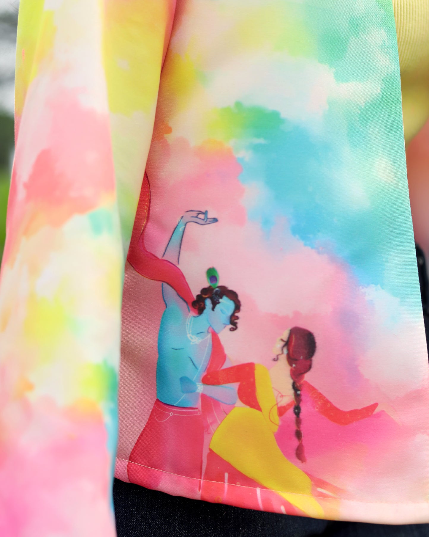 Holi Special Jacket Designed for the Spotlight