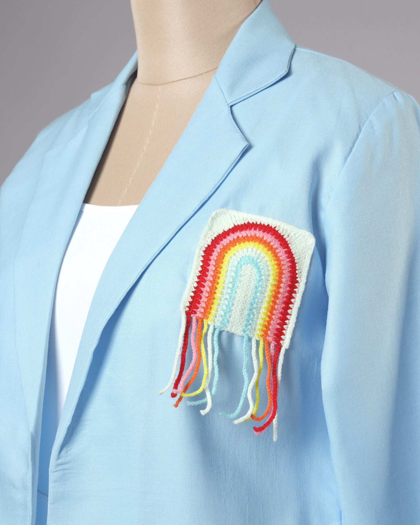⚡Trending Fit Patch Jacket - Make Your Reel Viral #OOTD