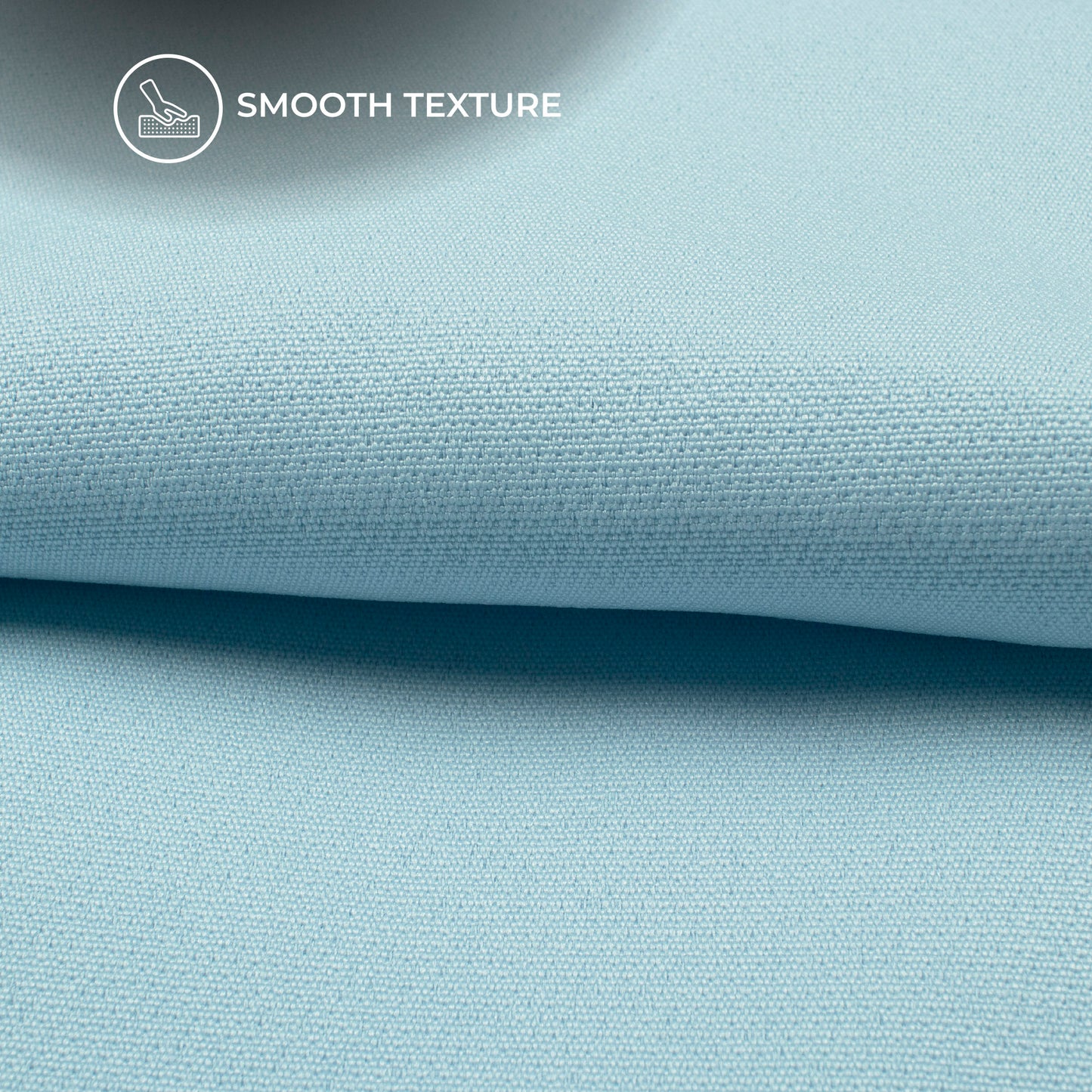 Sky Blue Plain Banana Crepe Fabric (Width 58 Inches)