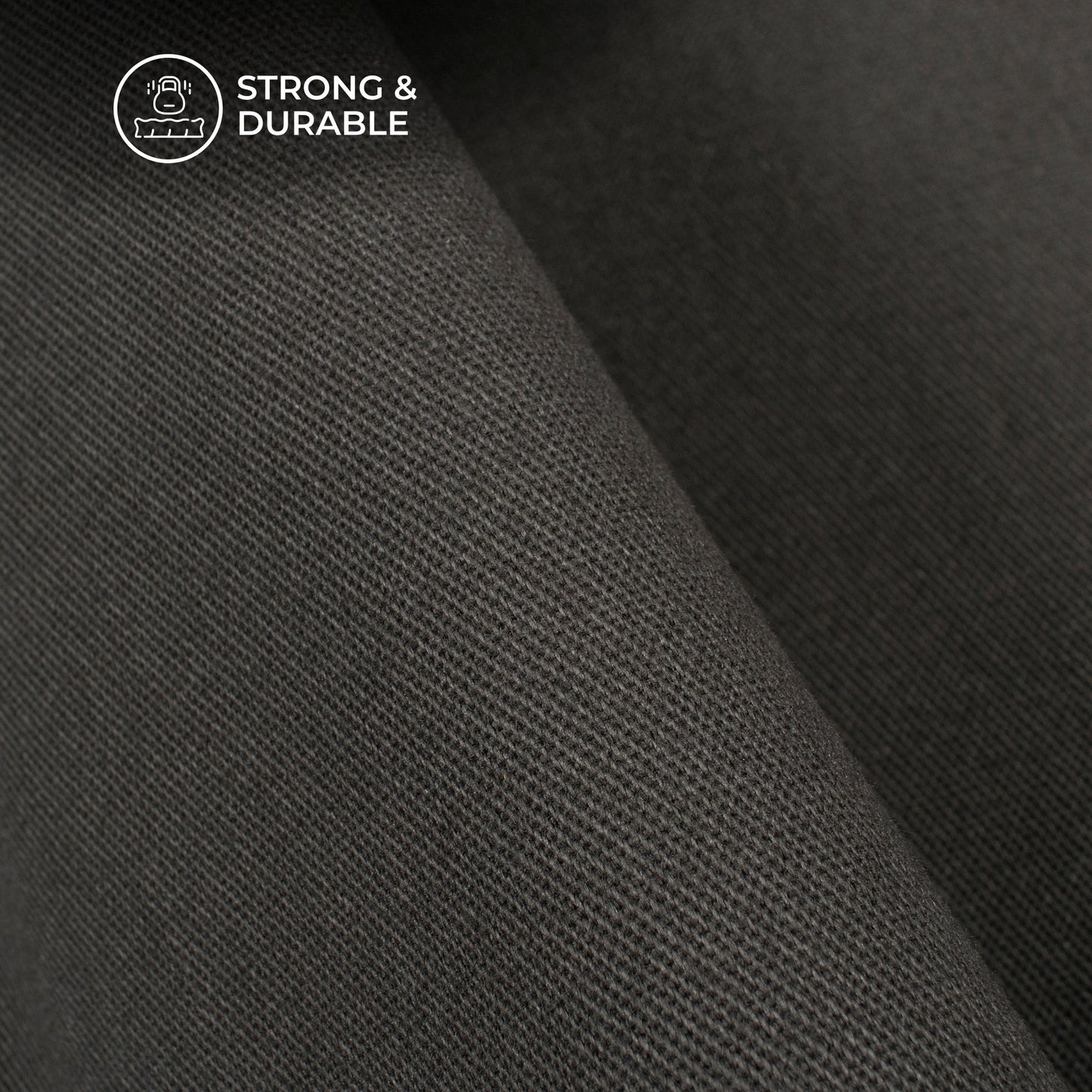 Dark Grey Plain Flexi Lycra Fabric (Width 56 Inches)