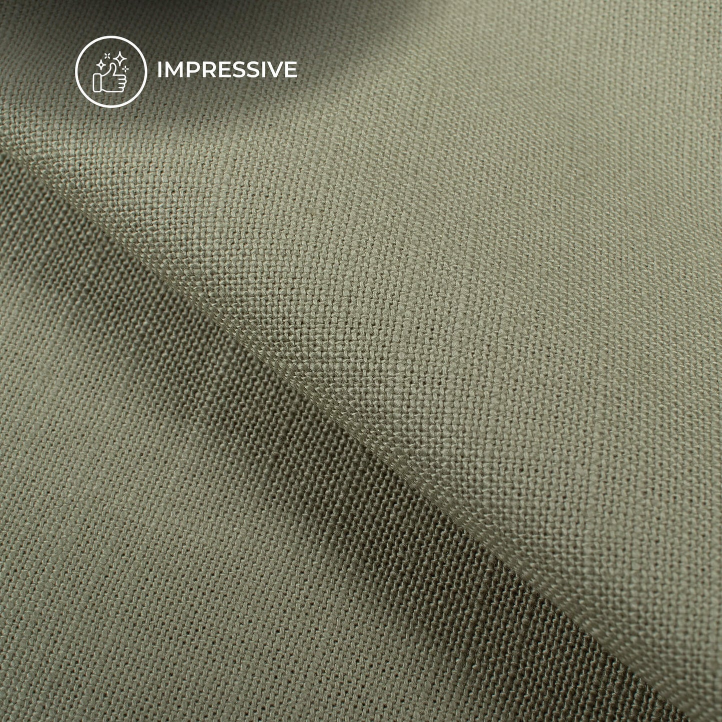 Pista Plain Textured Linen Slub Fabric  (Width 54 Inches)