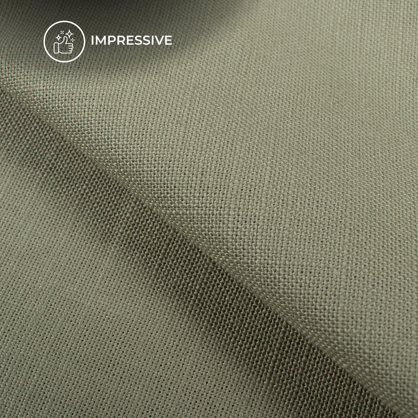 Pista Plain Textured Linen Slub Fabric (Width 54 Inches)