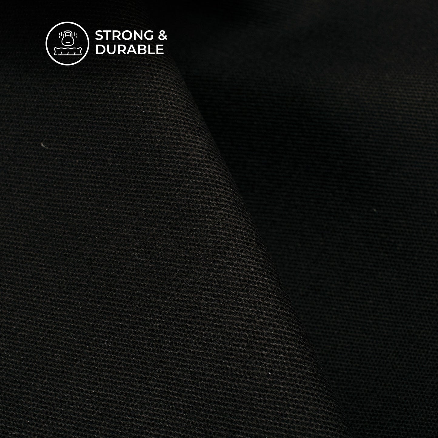 Black Plain Flexi Lycra Fabric (Width 56 Inches)