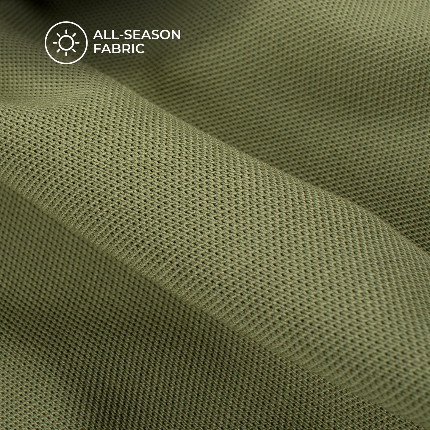 Fern Green Plain Stretch Cotton Fabric(Width 86 Inches)