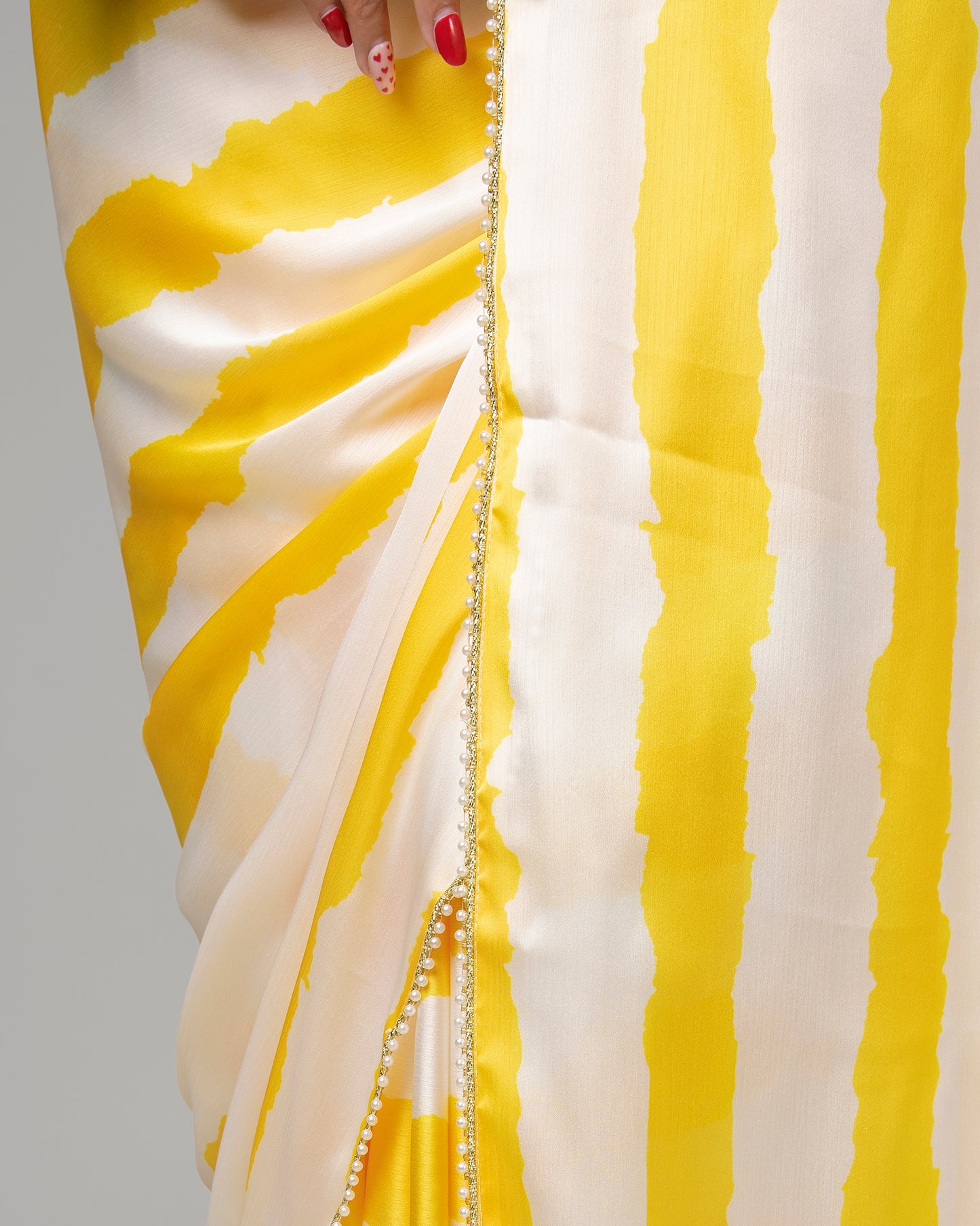 Attractive Stripes Saree