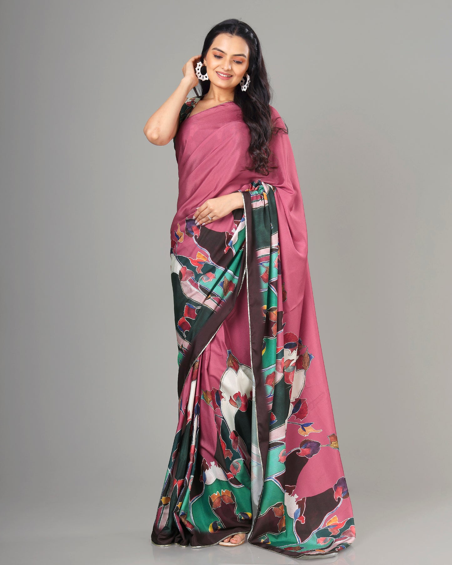 Exclusive Women's Designer Bollywood Pre-Draped Saree