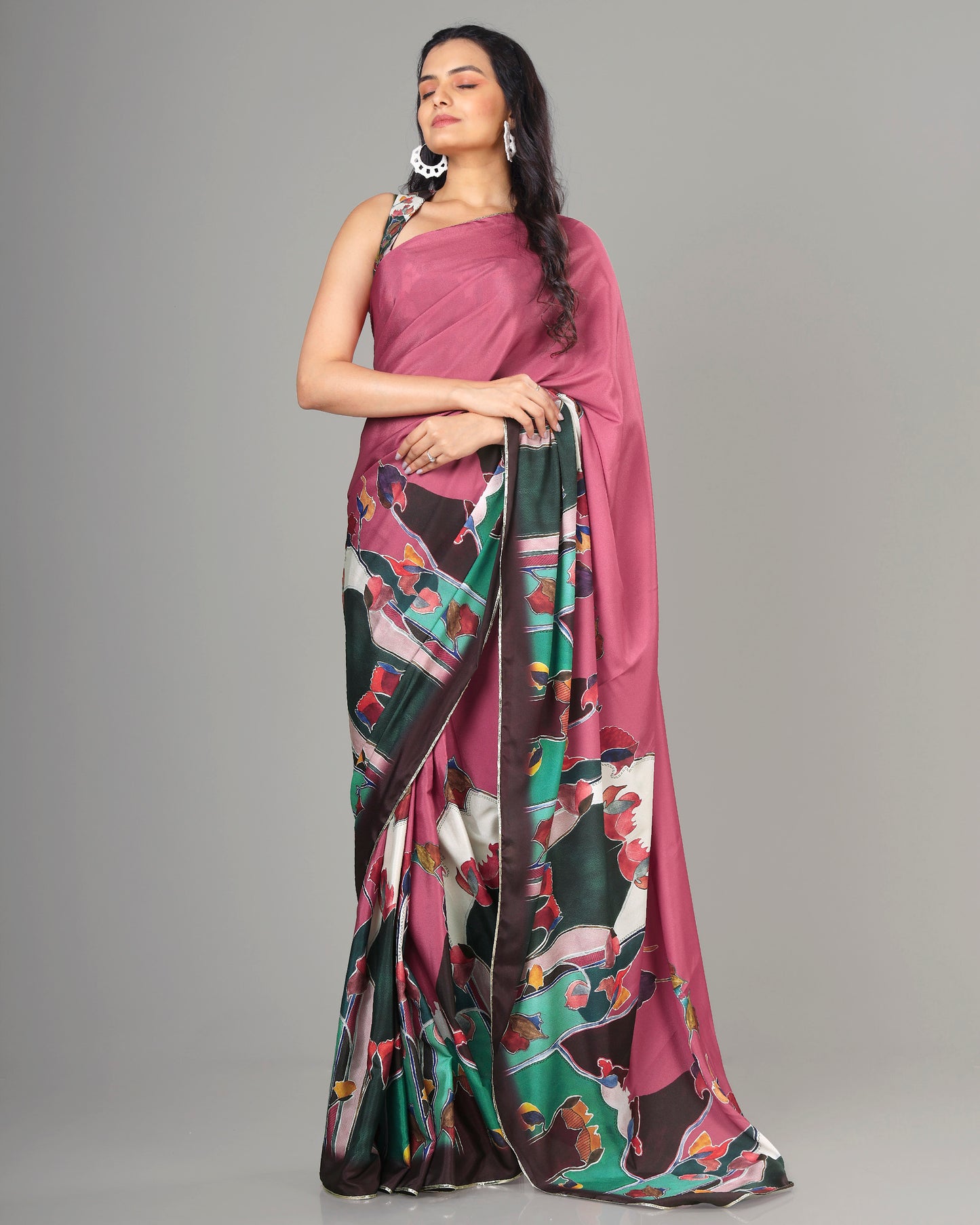 Exclusive Women's Designer Bollywood Pre-Draped Saree