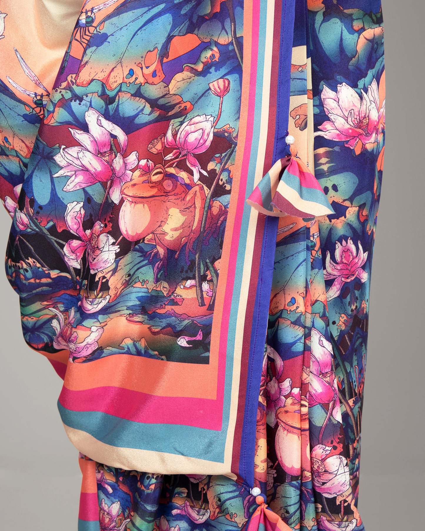 Exclusive Floral Women's Designer Bollywood Saree