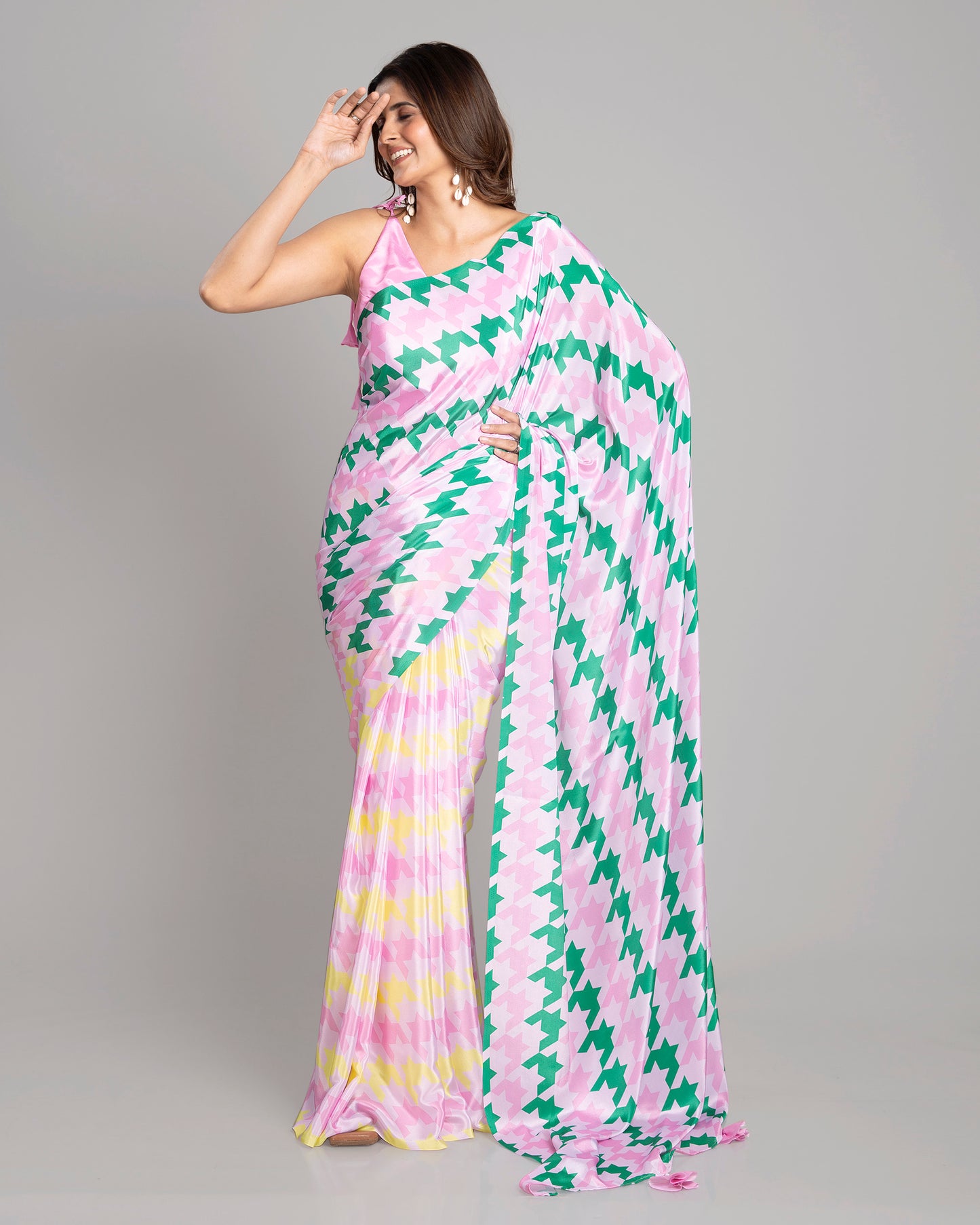 Trendy Bollywood Designer Silk Saree