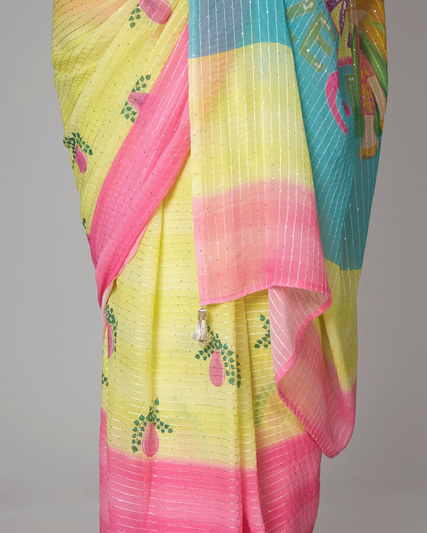 Modern Quirky Twist in Pre-Draped Saree Fashion