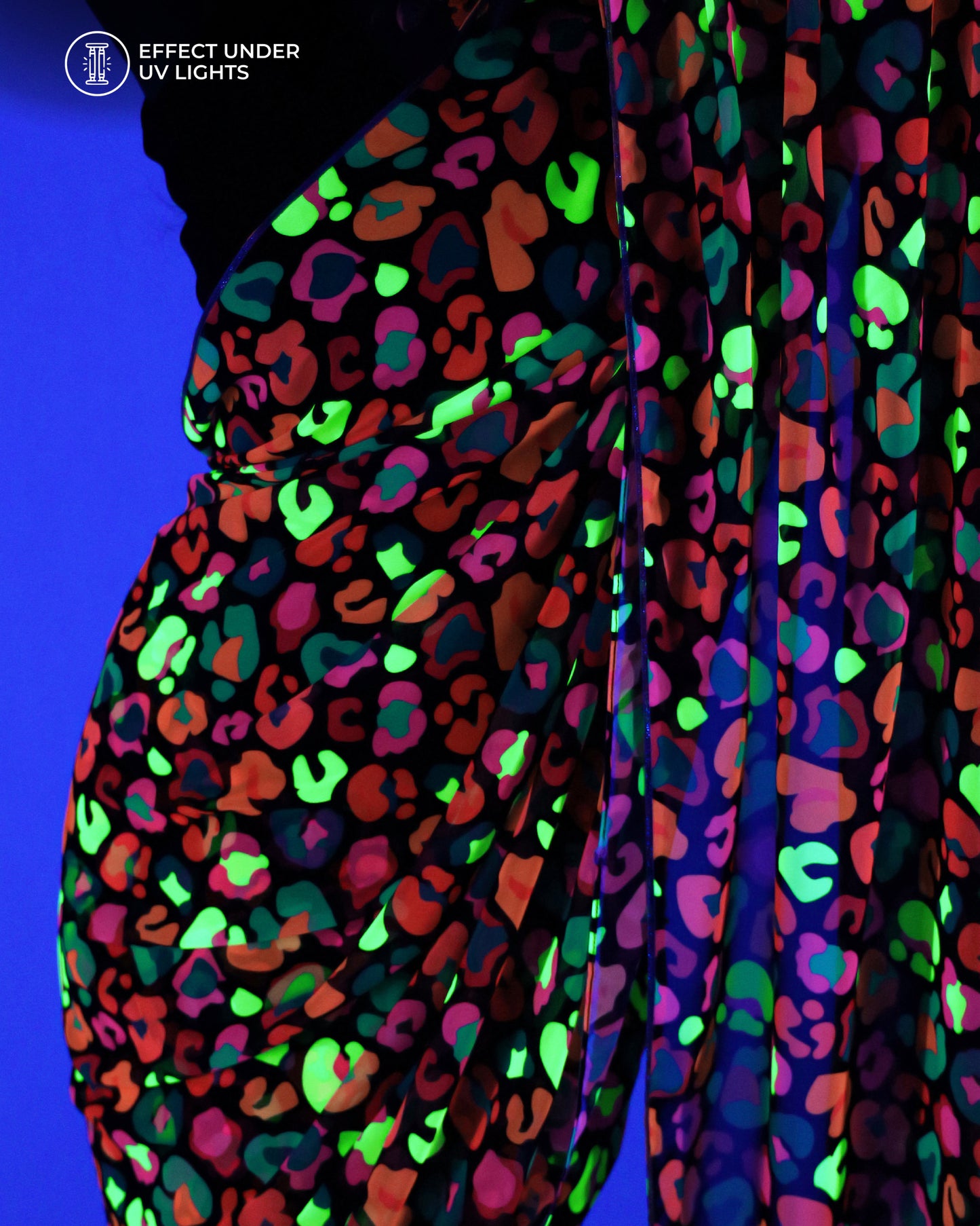 Beyond Tradition: The Neon Abstract Georgette Saree