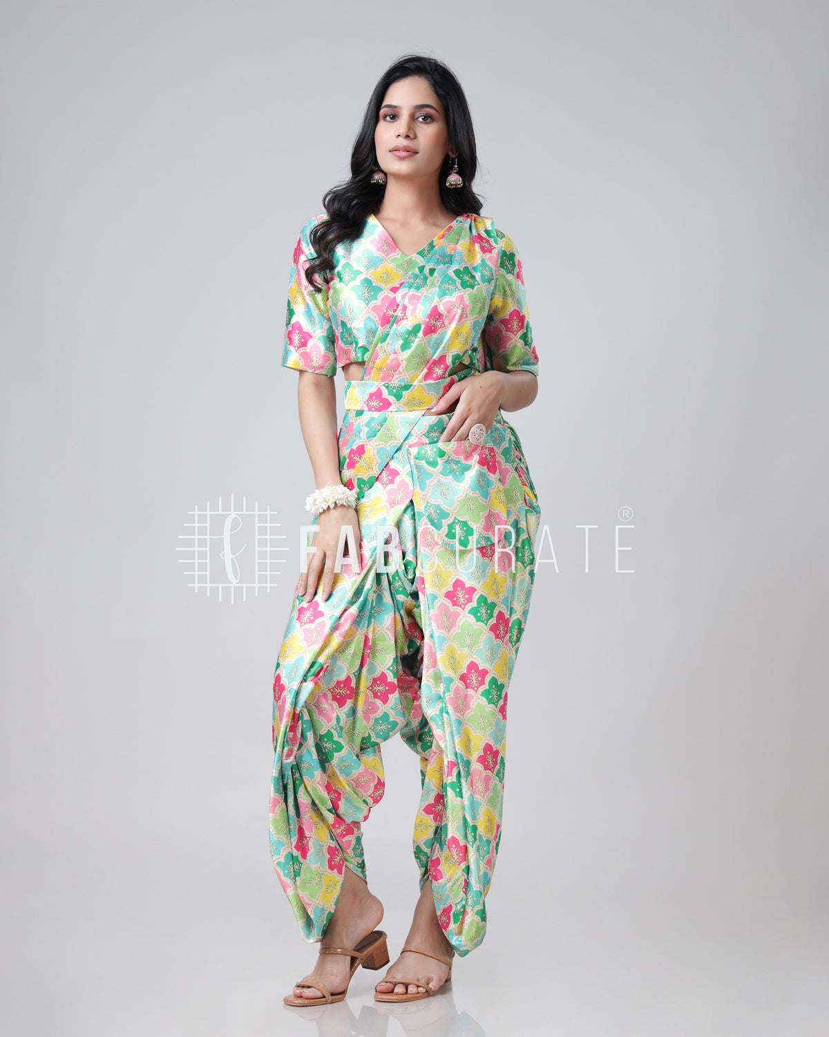 Instari: The One-Minute Pre-Drape Dhoti Saree With Pocket And Belt