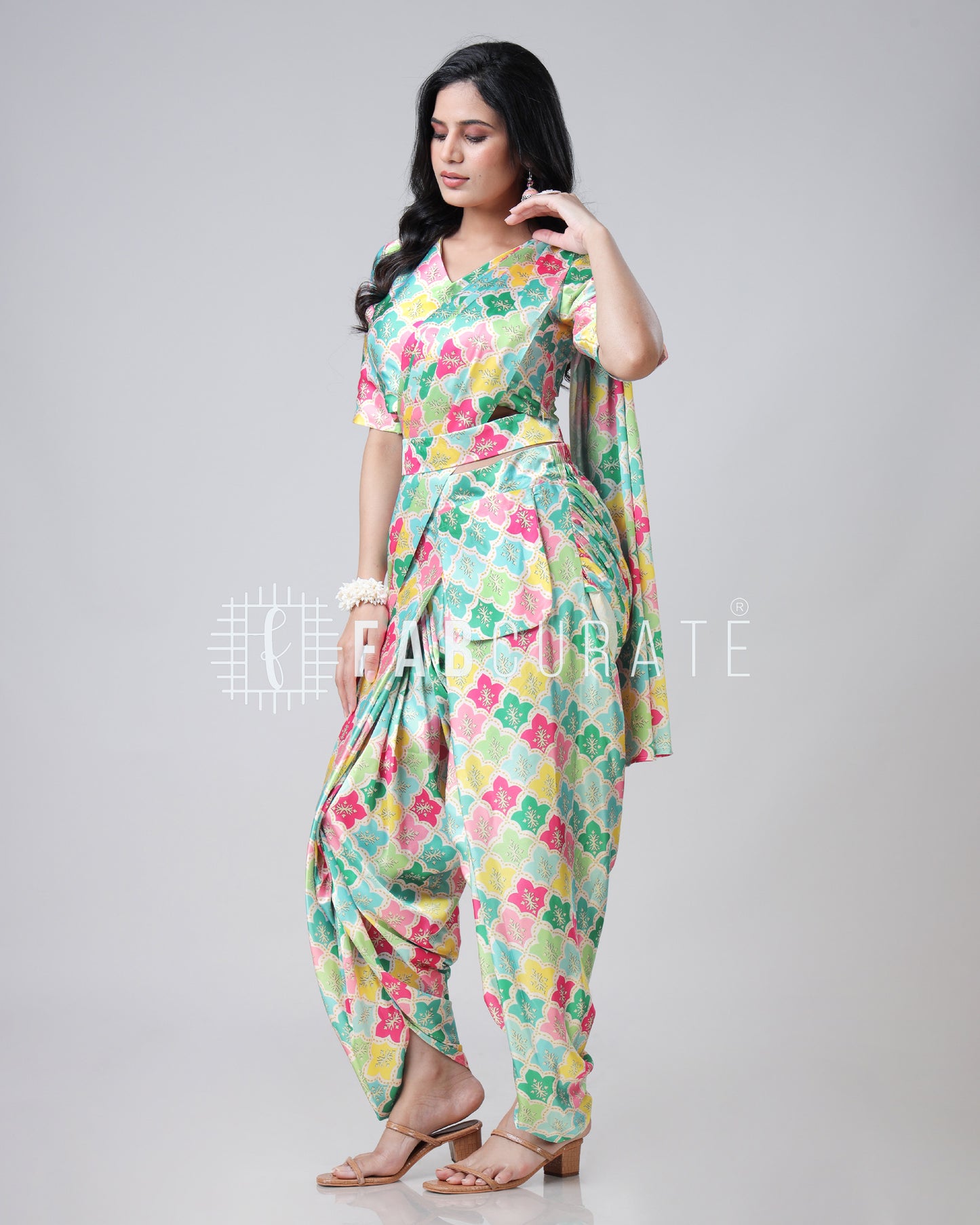 Instari: The One-Minute Pre-Drape Dhoti Saree With Pocket And Belt