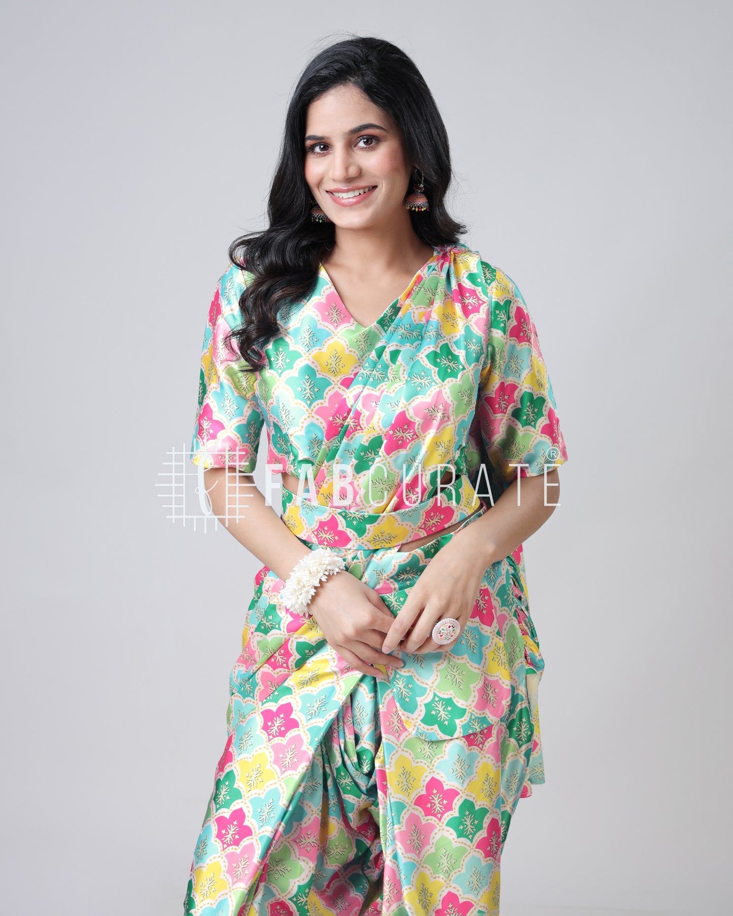 Instari: The One-Minute Pre-Drape Dhoti Saree With Pocket And Belt