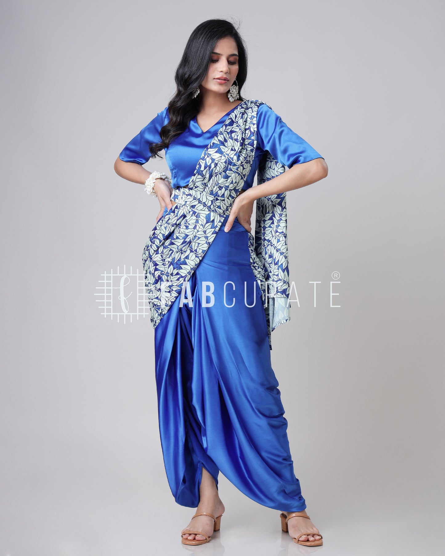 Instari: The One-Minute Pre-Drape Dhoti Saree With Pocket And Belt