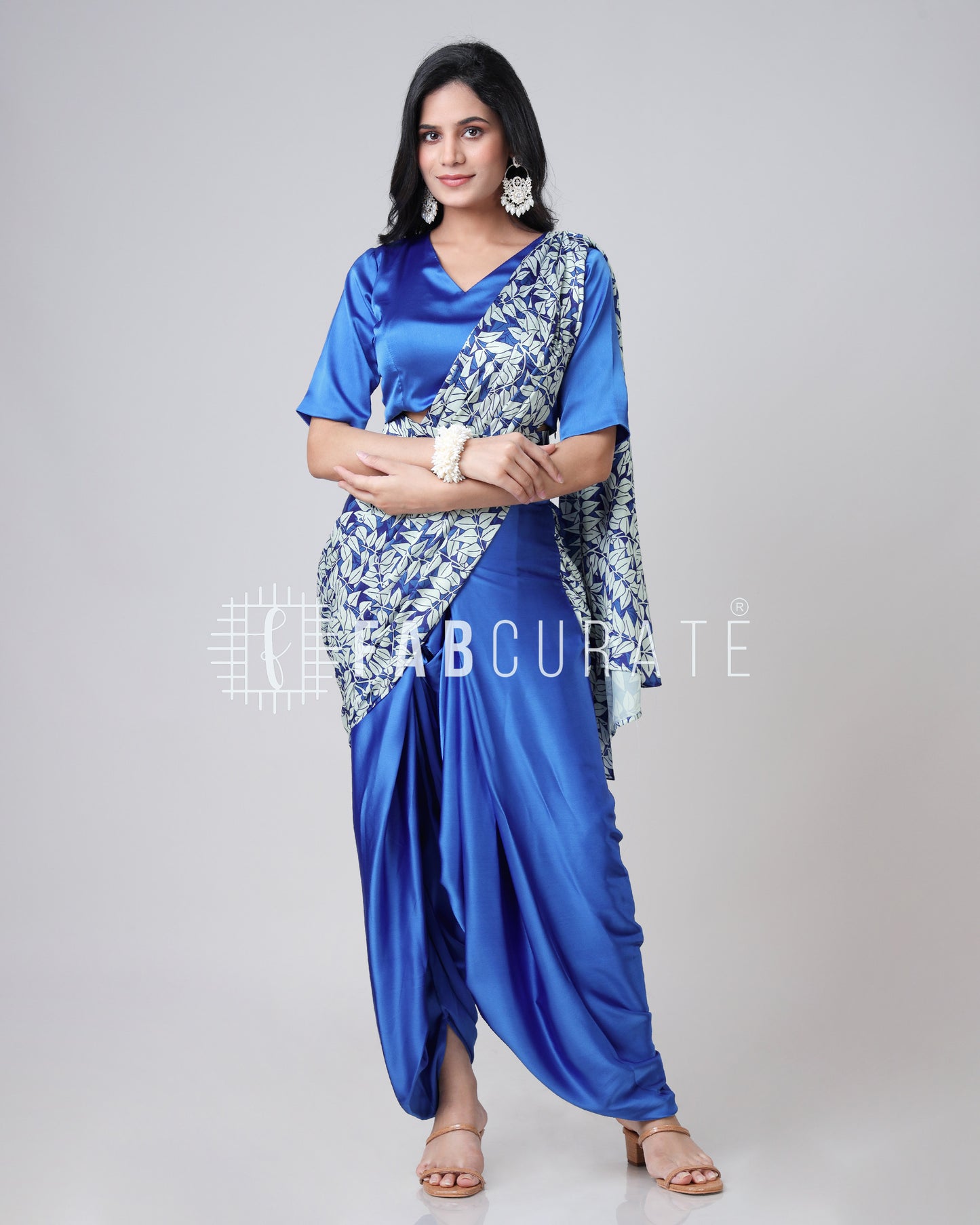 Instari: The One-Minute Pre-Drape Dhoti Saree With Pocket And Belt