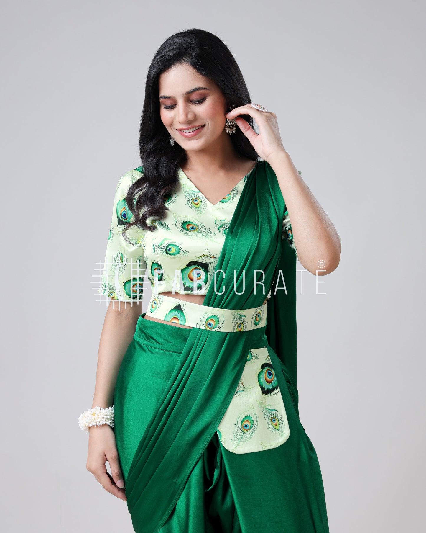 Veerangana By Fabcurate: The Ultimate Dhoti Pre-Drape Saree With Pocket And Belt