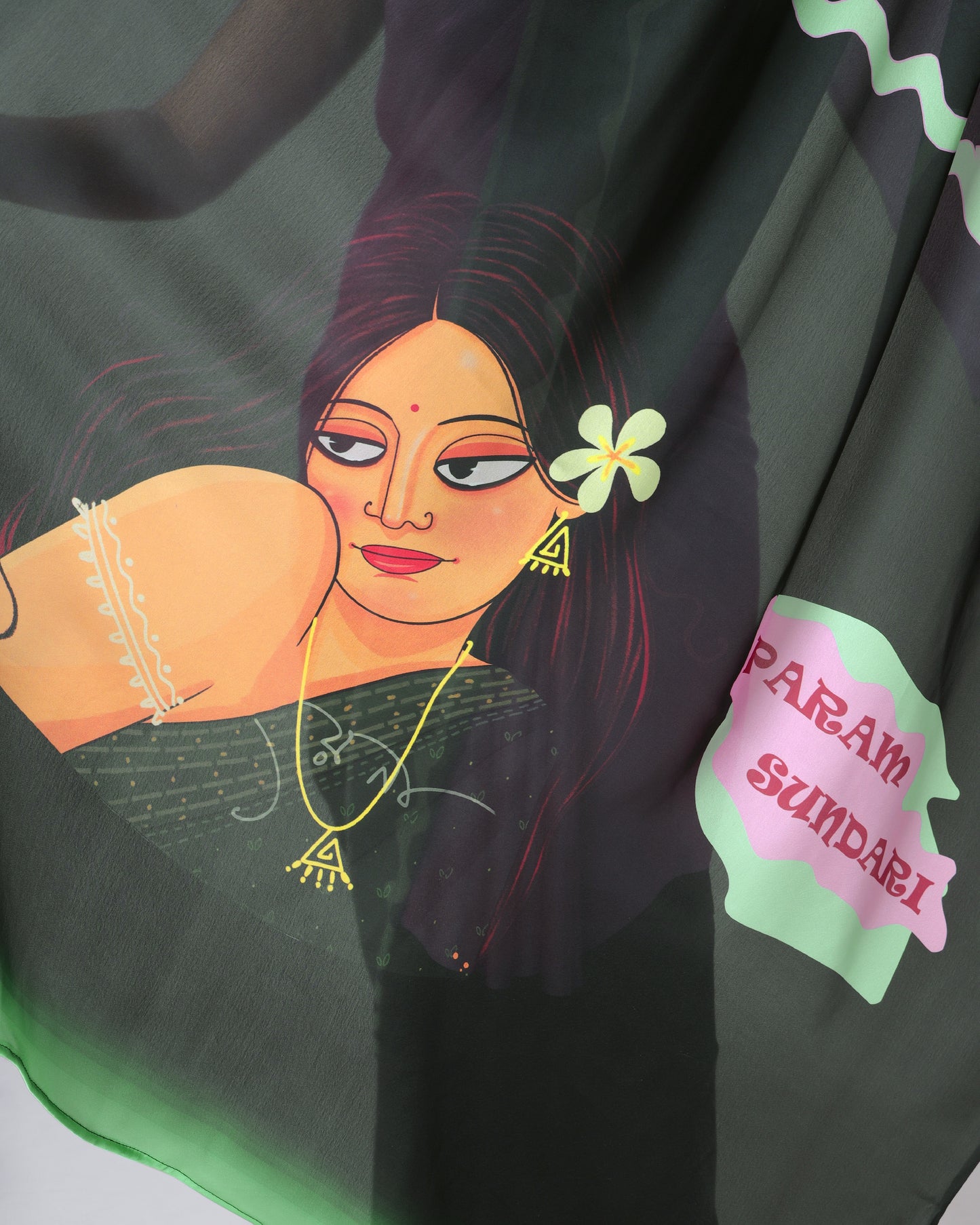 If Looks Could Kill - This Saree Would Be Illegal