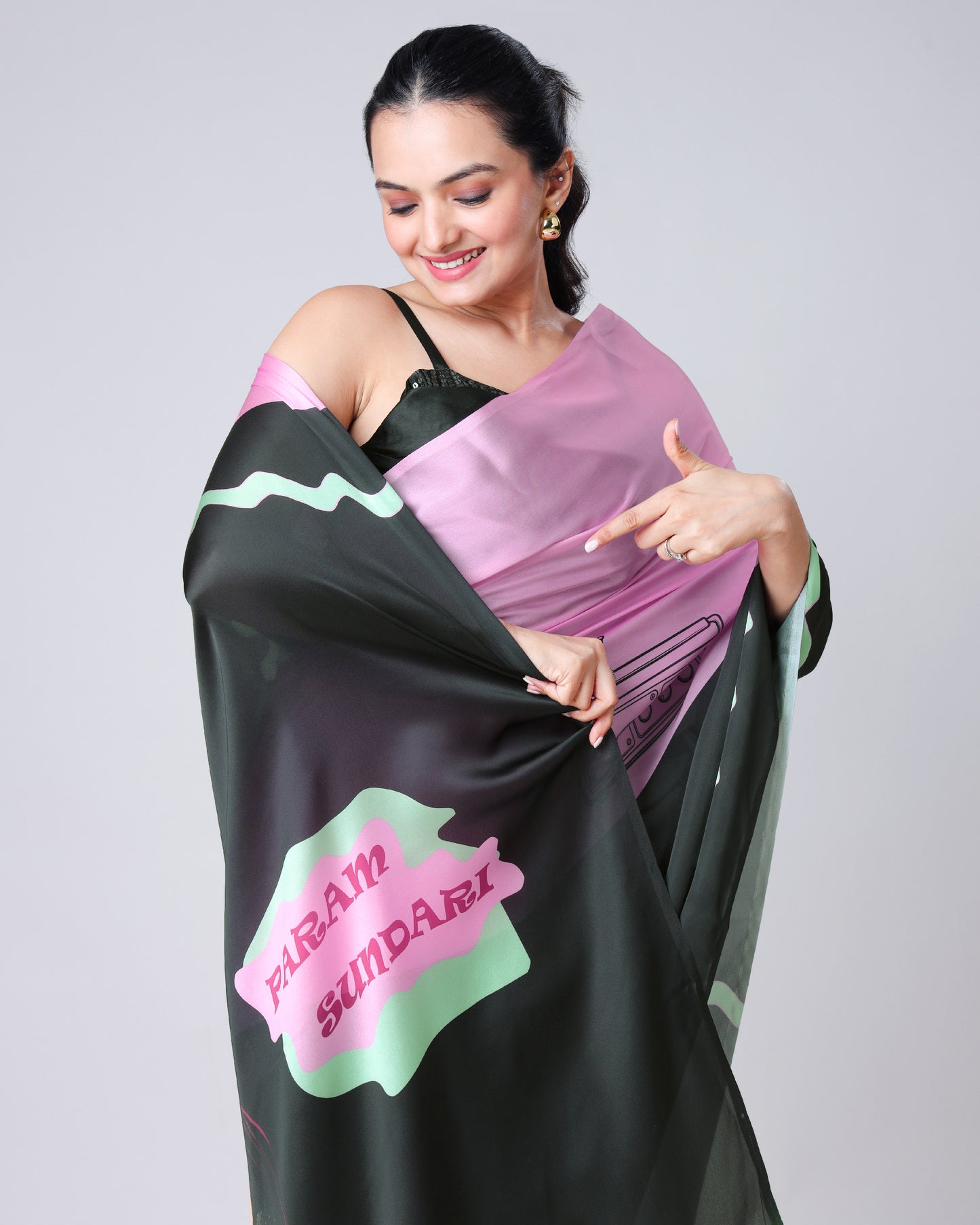 If Looks Could Kill - This Saree Would Be Illegal