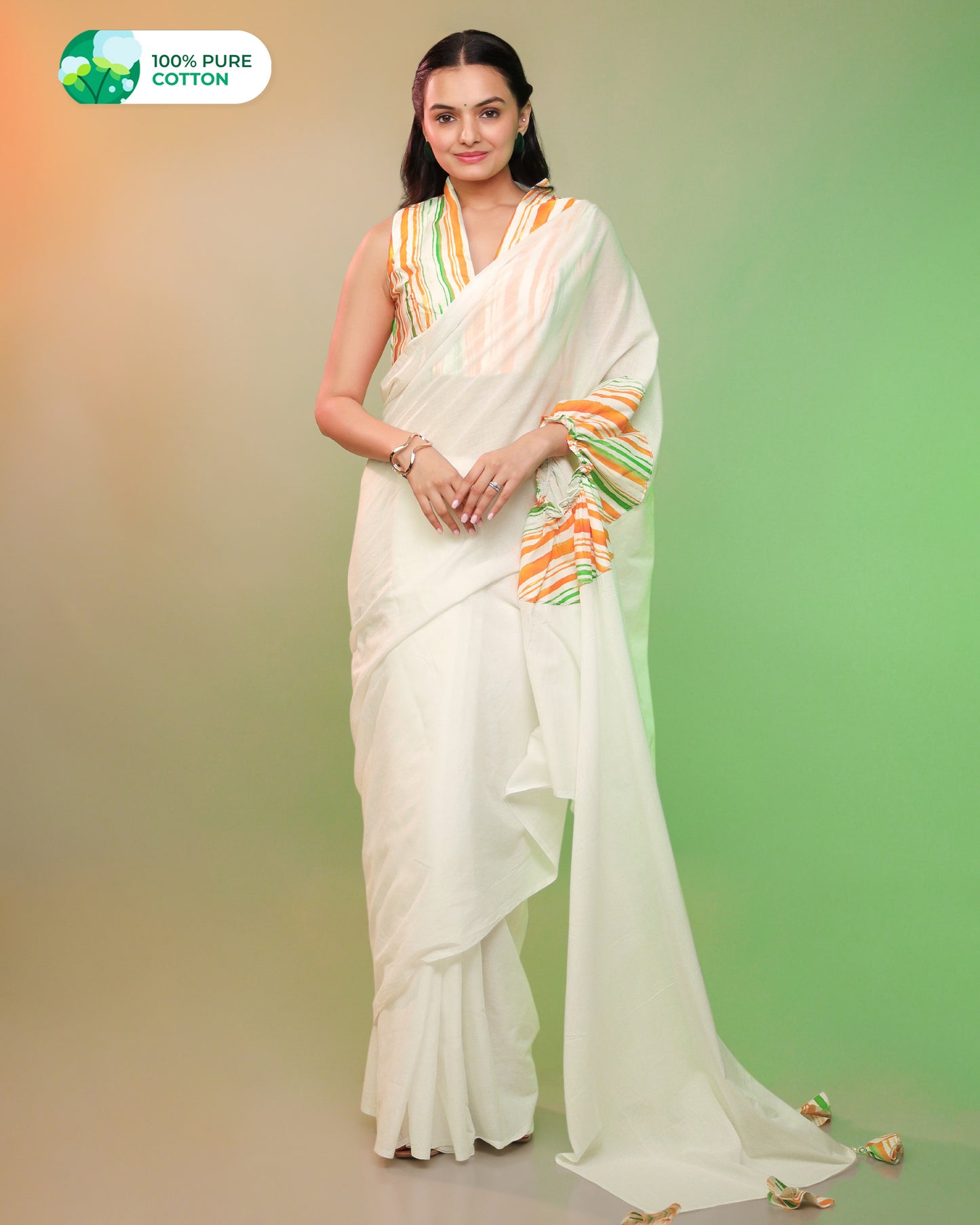 Tricoluxe - Freehand Saree For The Bold Generation Of Change Makers